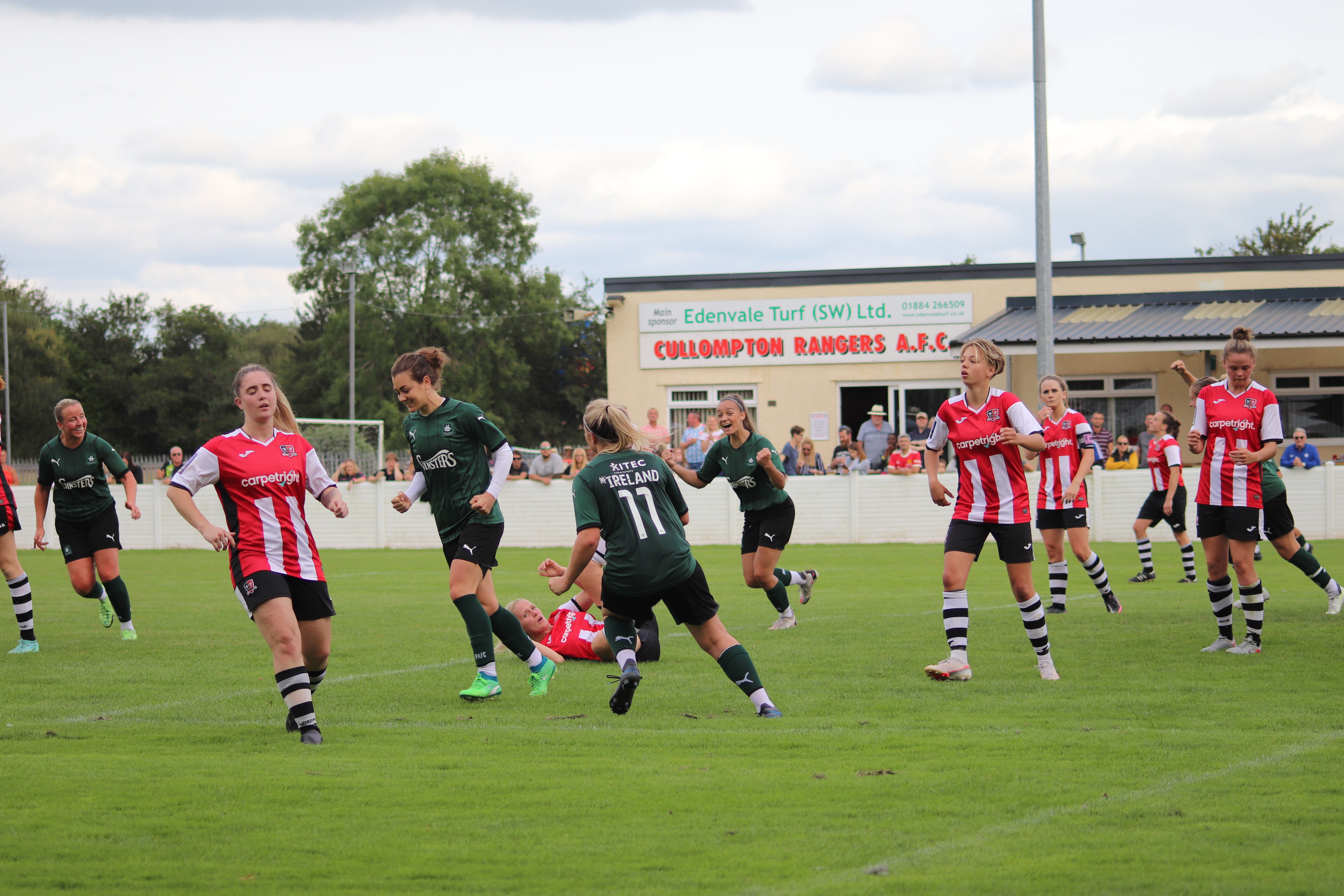 Jemma Rose Scores for Argyle Women versus Exeter City