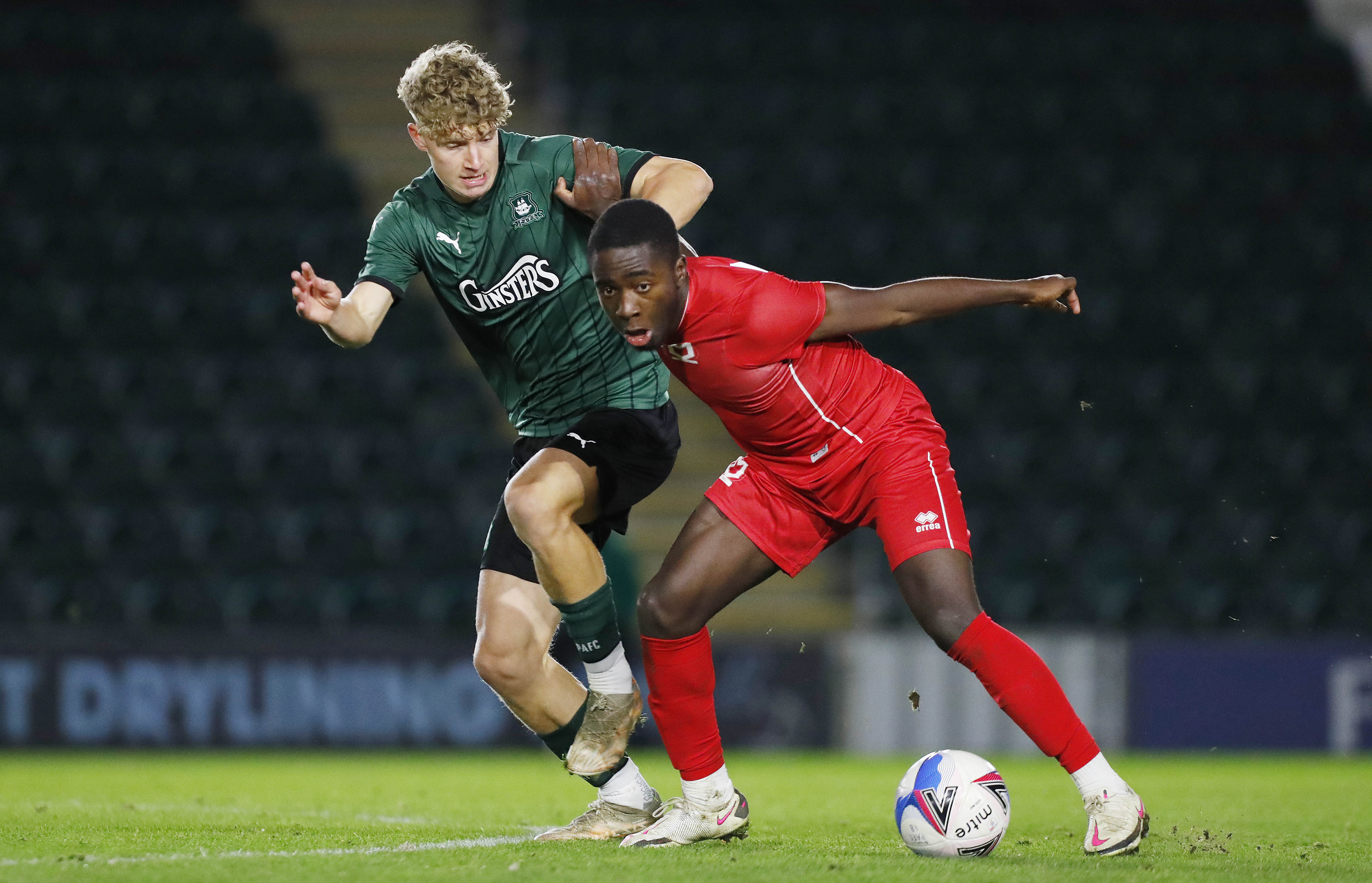 Brandon Pursall in FA Youth Cup action
