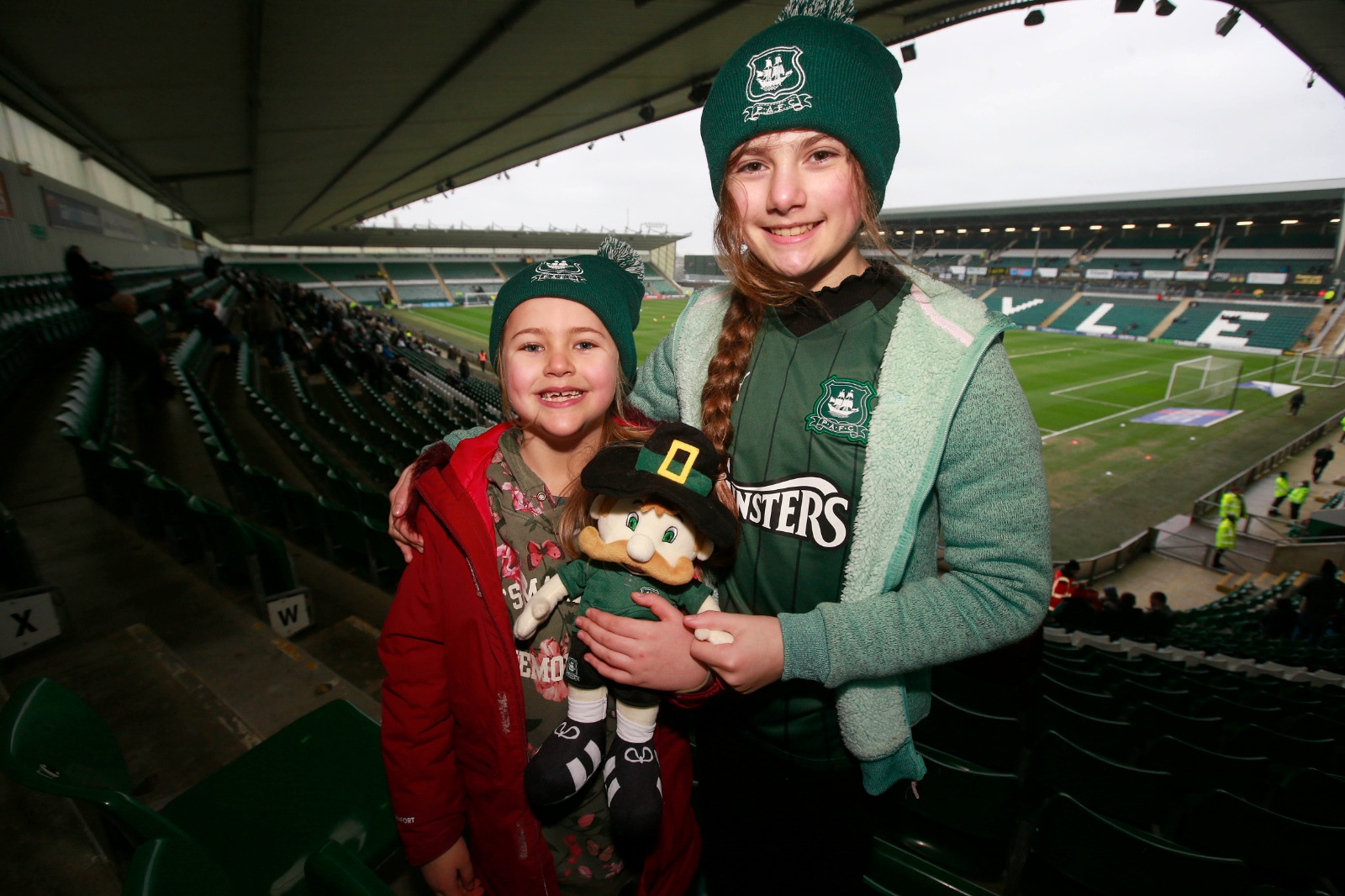 Female supporters at Argyle