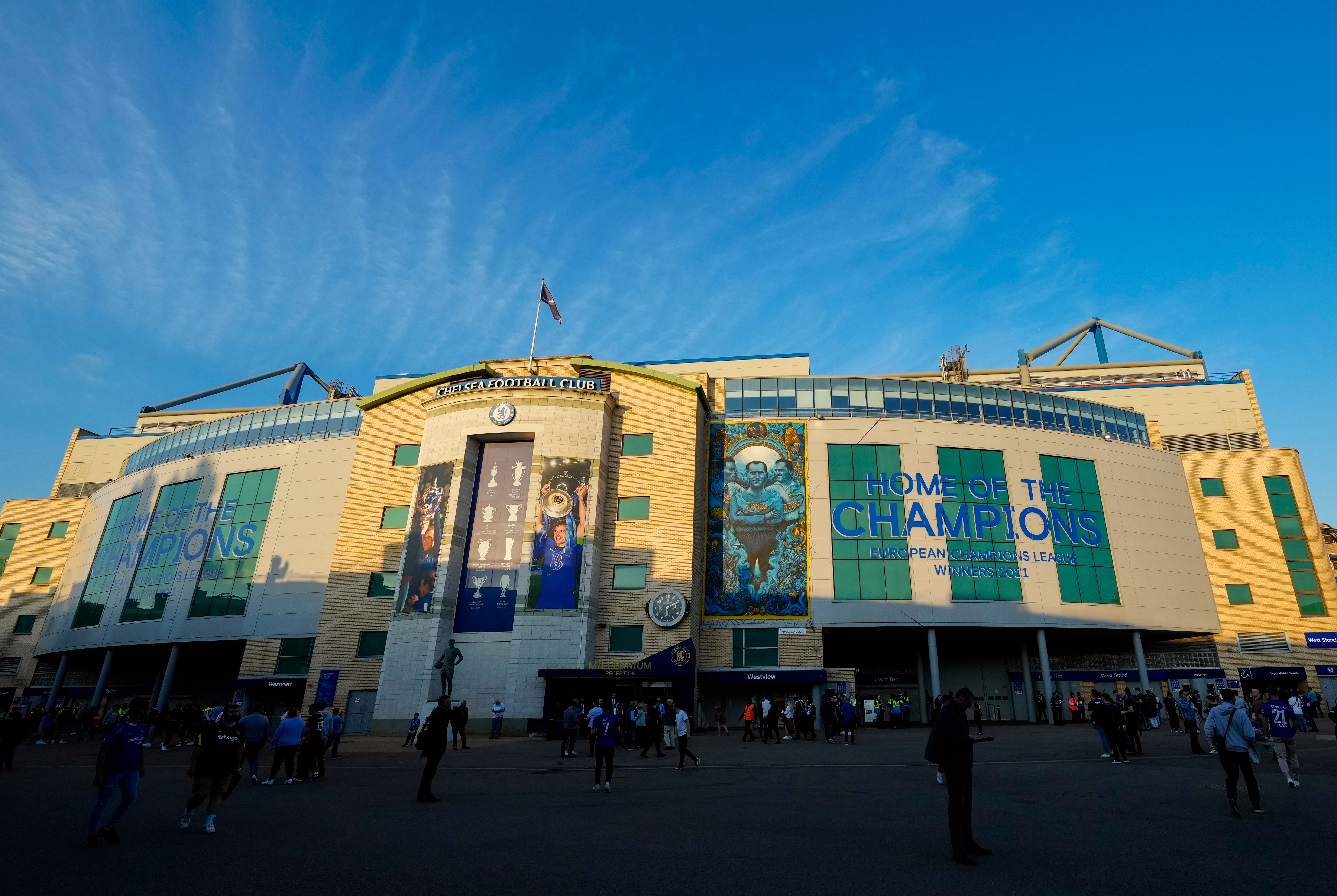 Stamford Bridge from the outside