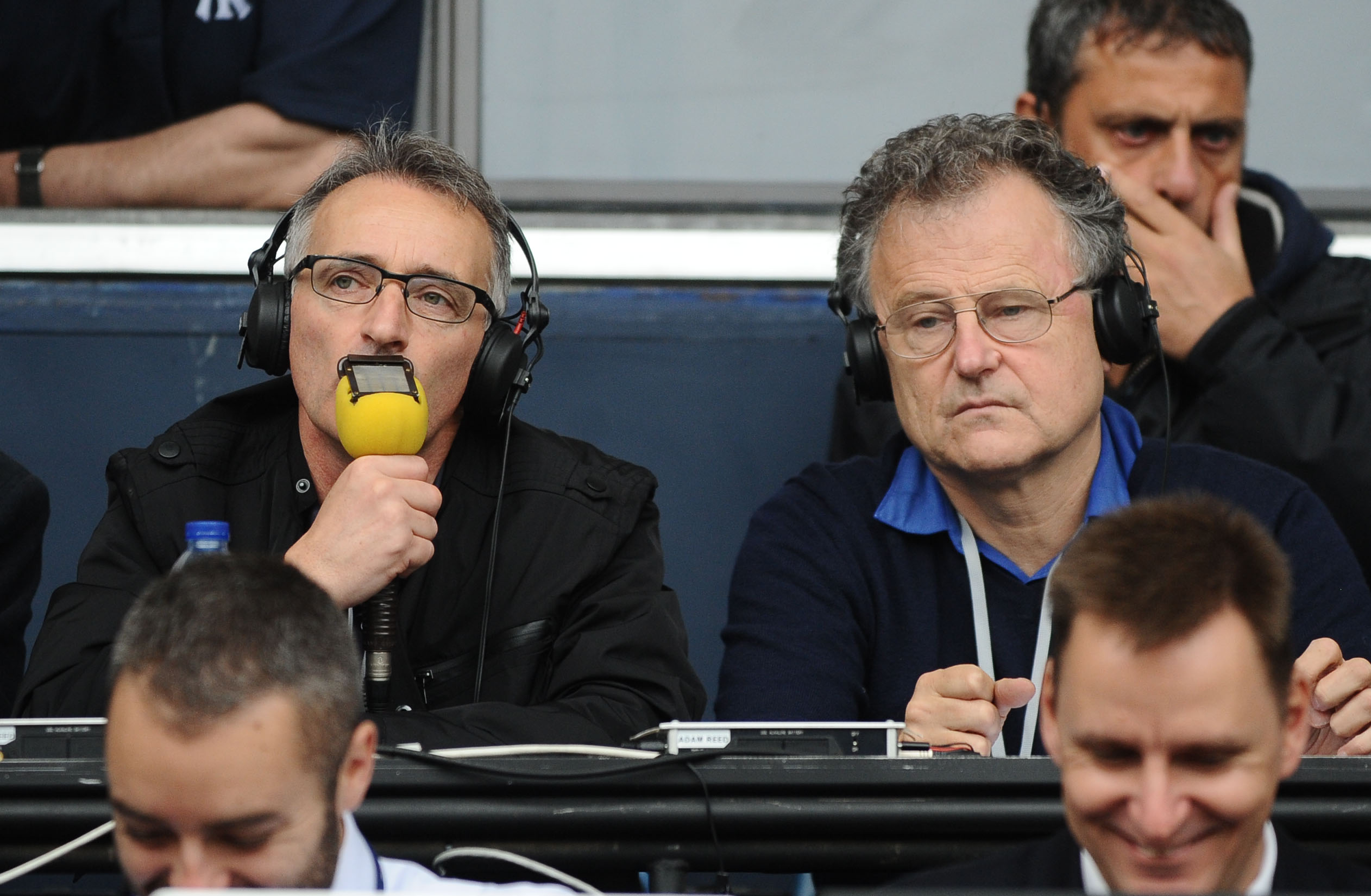 Mike Ingham commentating on Tottenham vs Chelsea in the Premier League