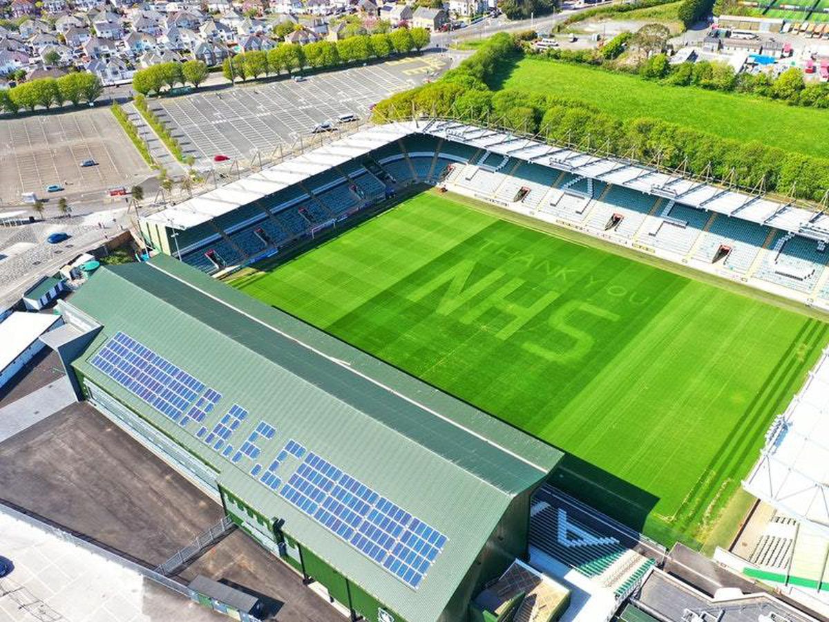 Home Park from above
