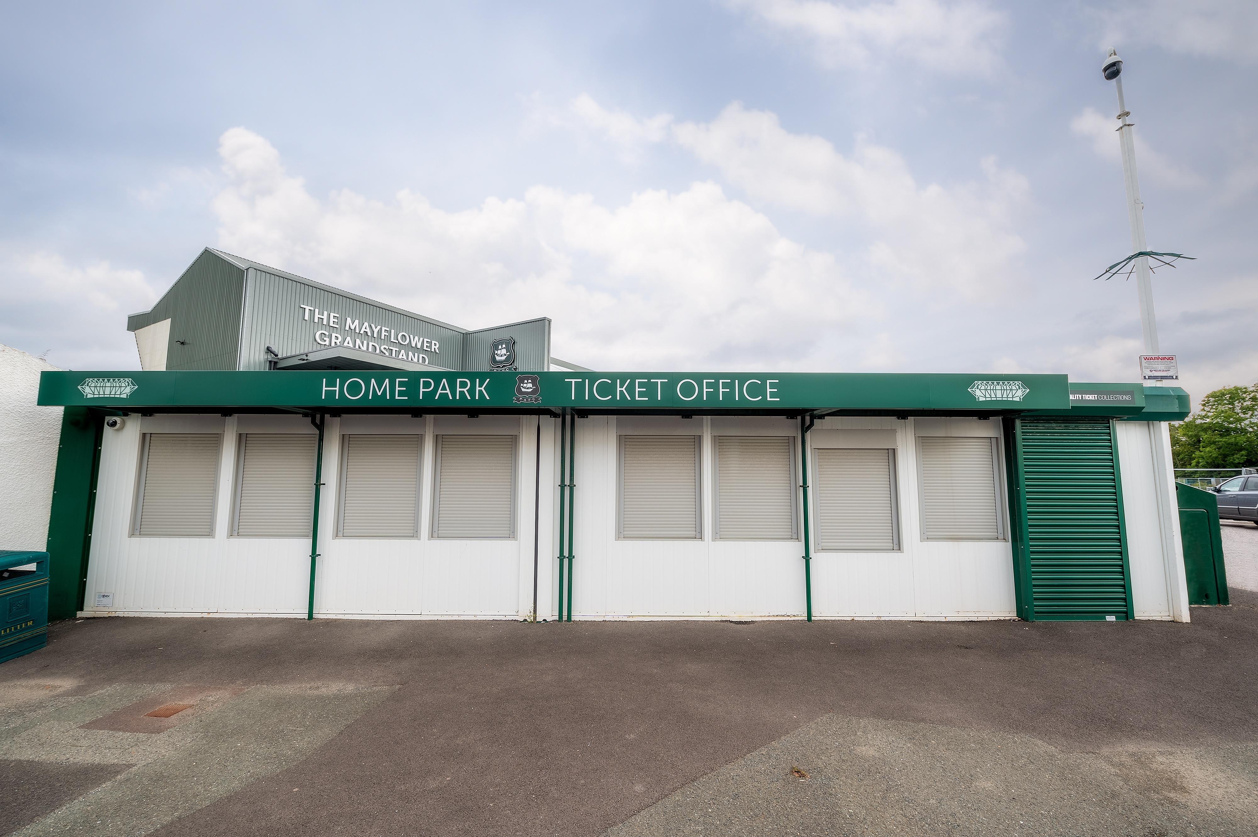 Home park Ticket Office