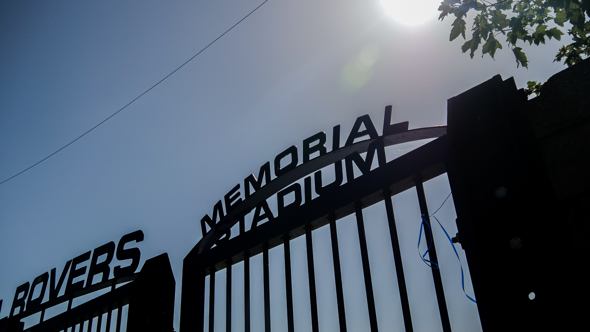 Gates at the Memorial Stadium 