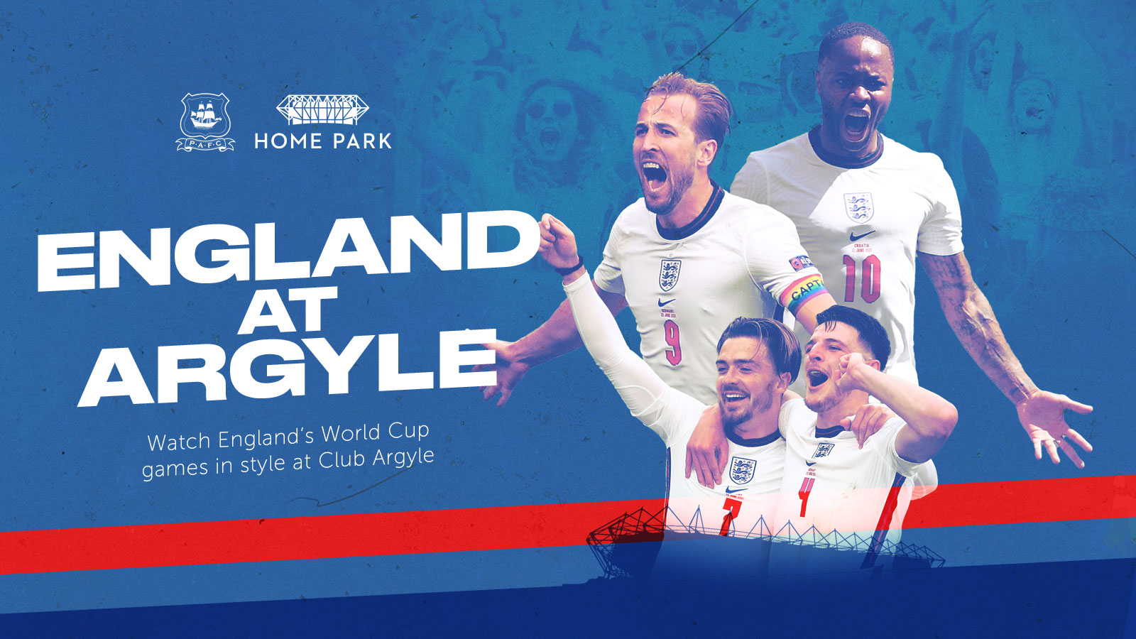 England World Cup Screenings at Home Park