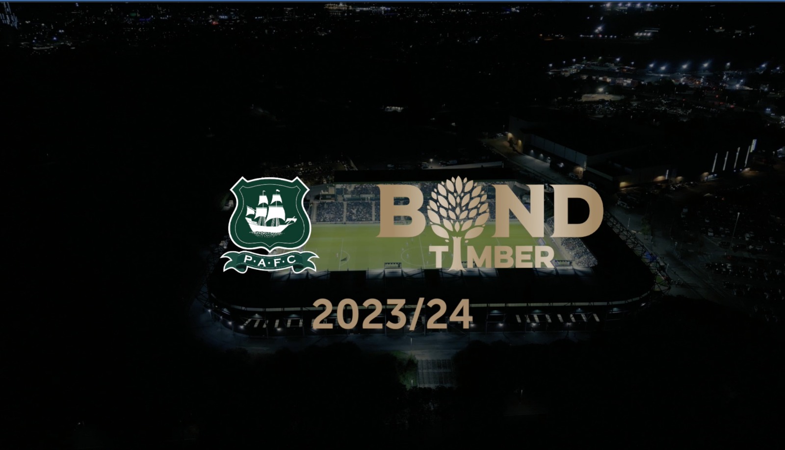 Plymouth Argyle and Bond Timber announce partnership