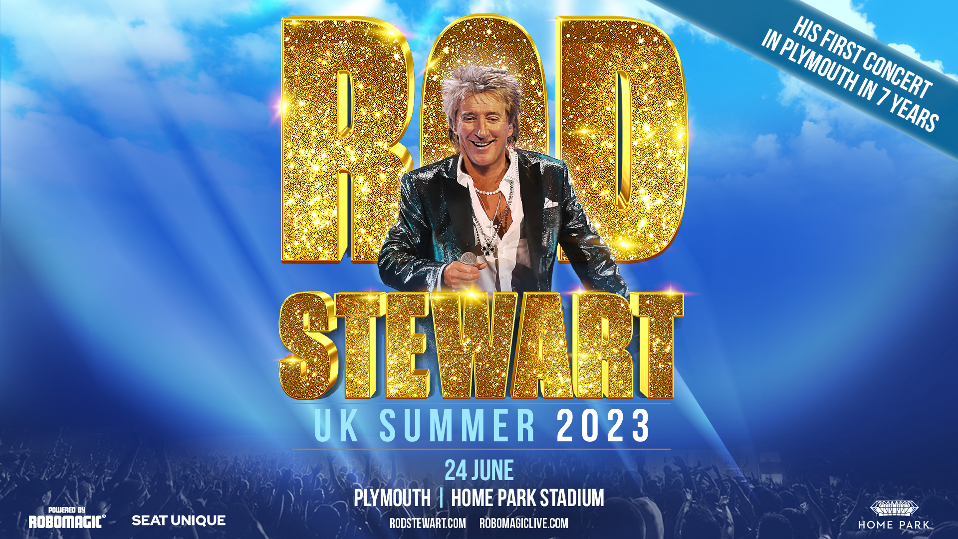 Sir Rod Stewart returns to Home Park Stadium
