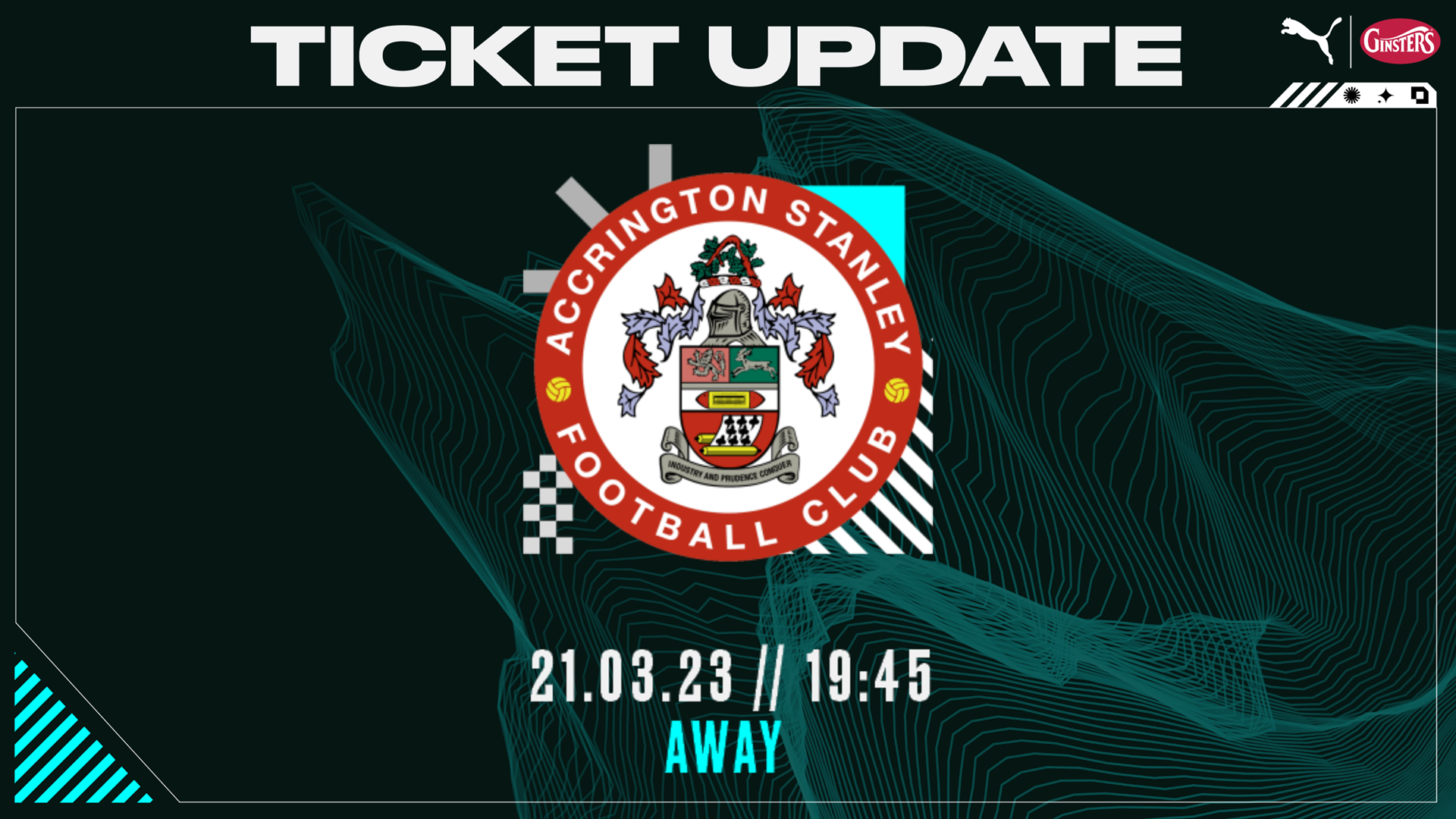 Accrington Tickets Update
