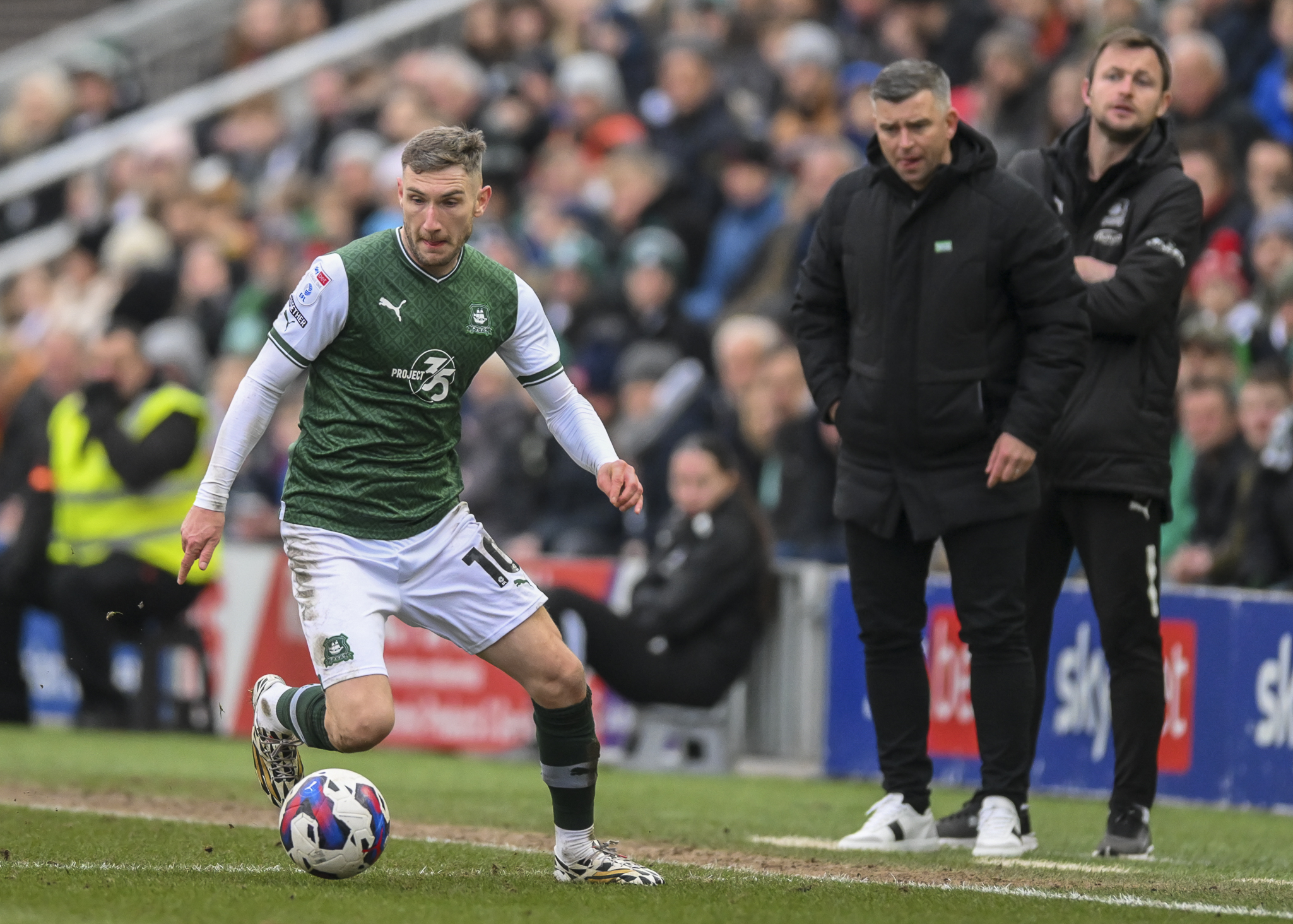 Danny Mayor in action against Charlton