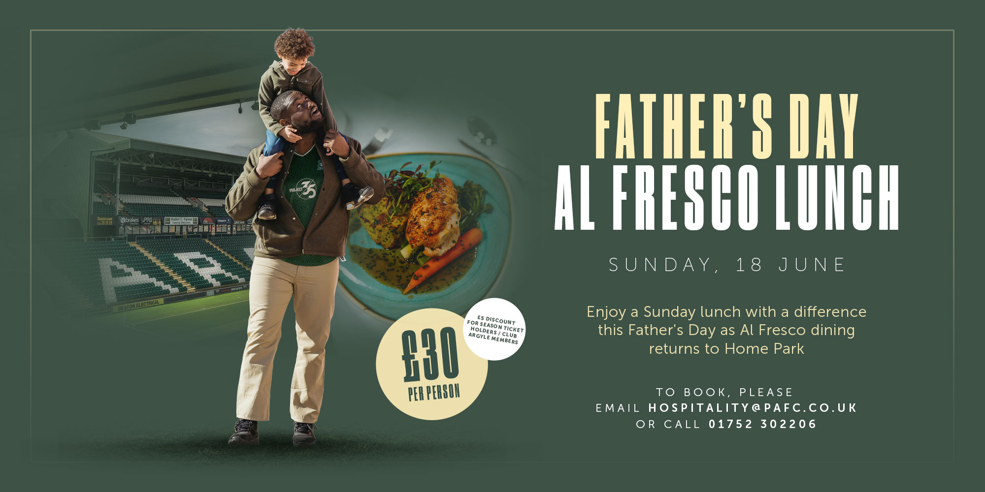Father's Day Al Fresco Lunch