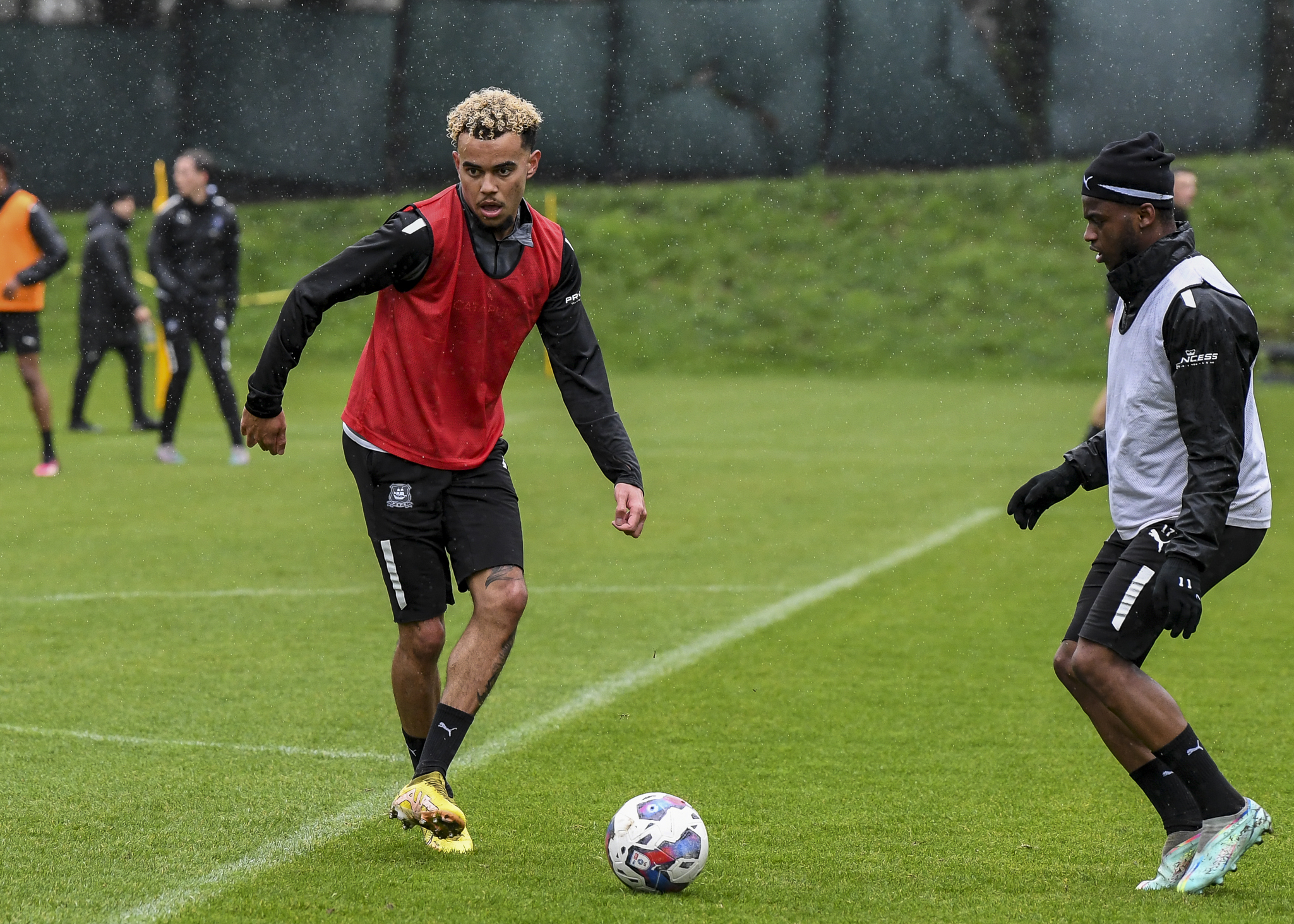 Pre Bolton Wanderers Training 