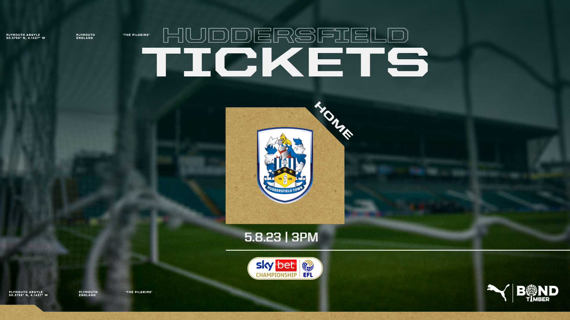 Huddersfield Tickets