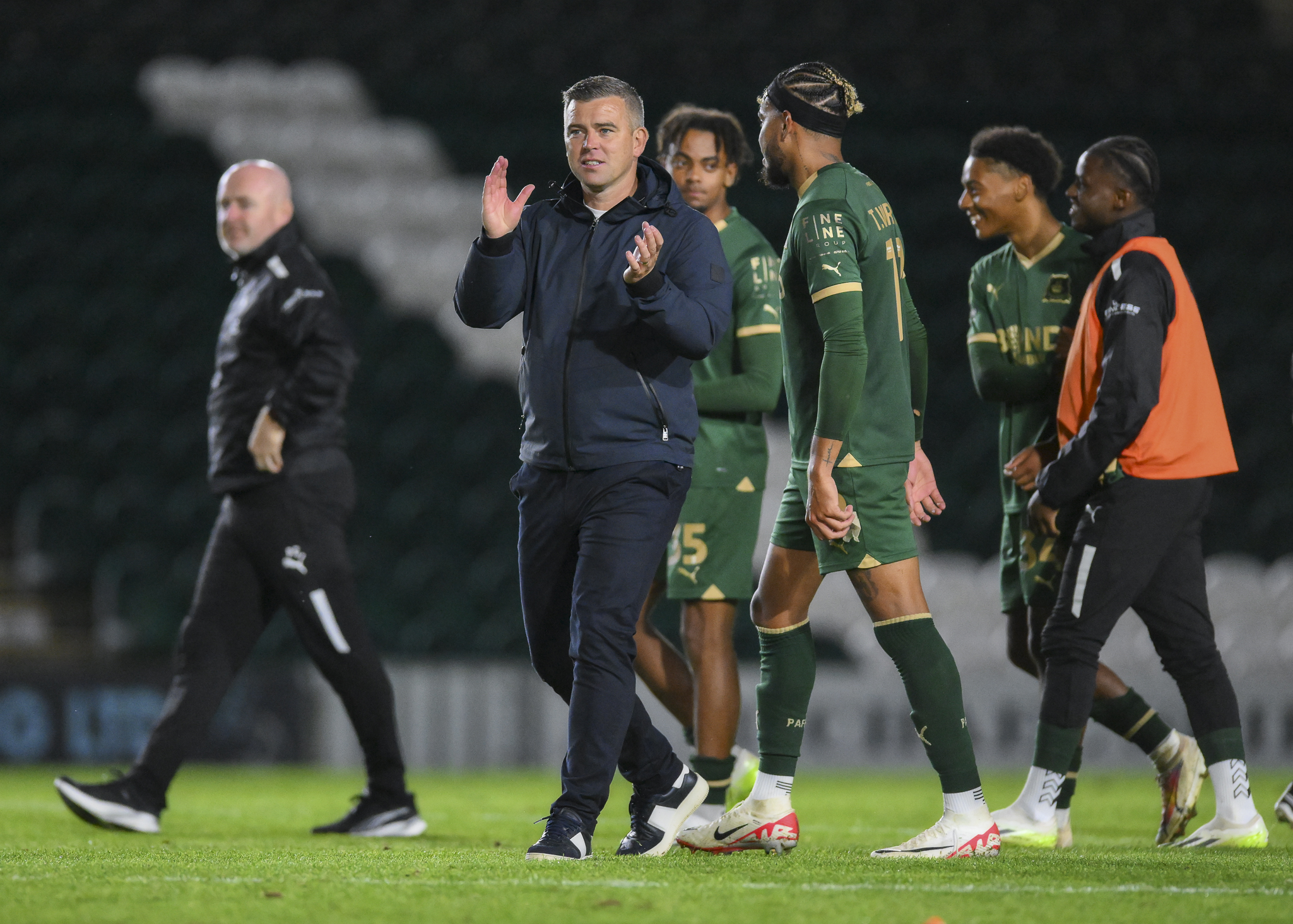 Steven Schumacher celebrates