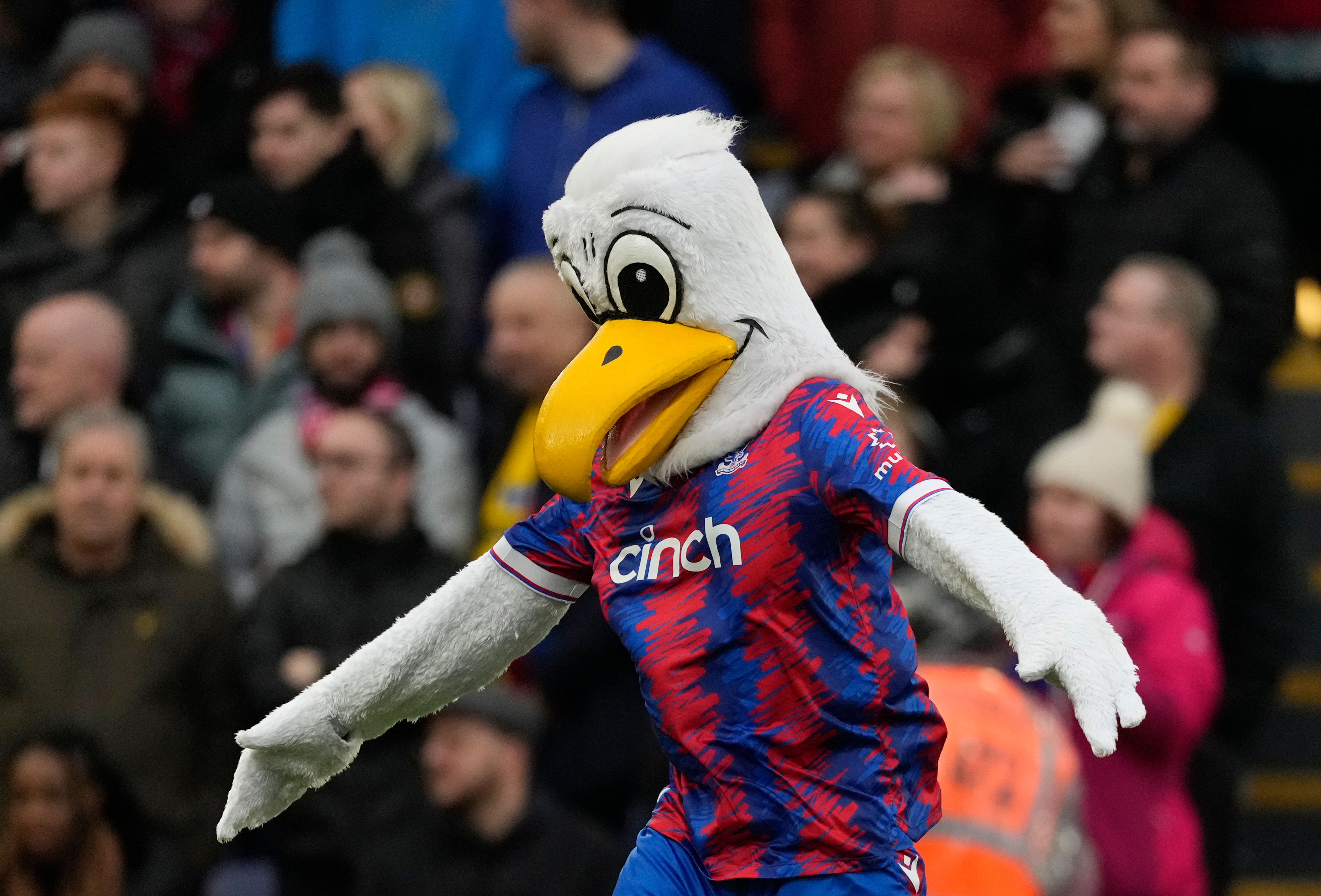 Crystal Palace mascot Pete the Eagle