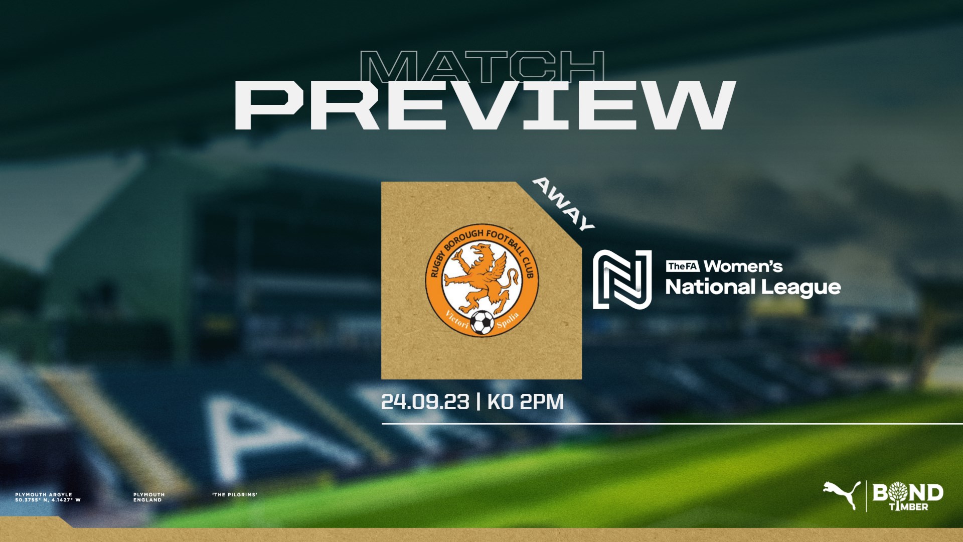 Argyle women's preview v Rugby