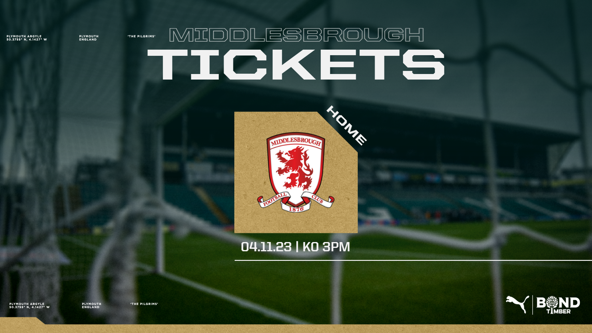 Middlesbrough tickets