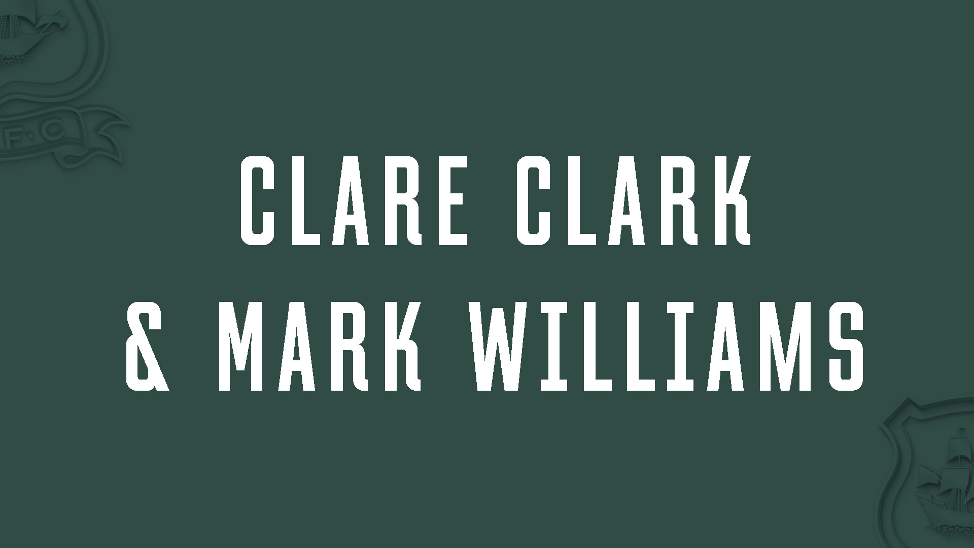 Clare Clark & Mark Williams