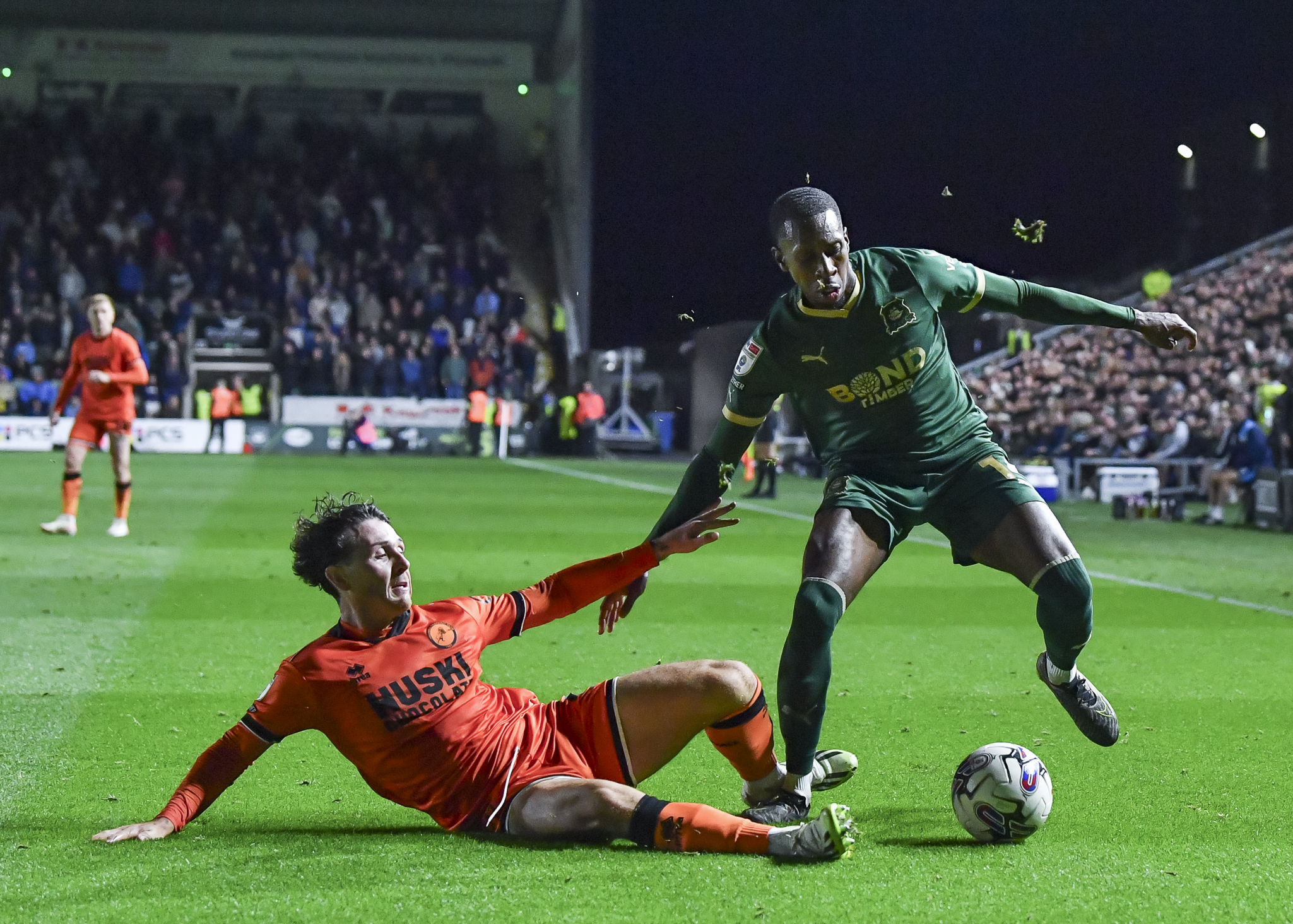 Mickel Miller on the ball against Millwall