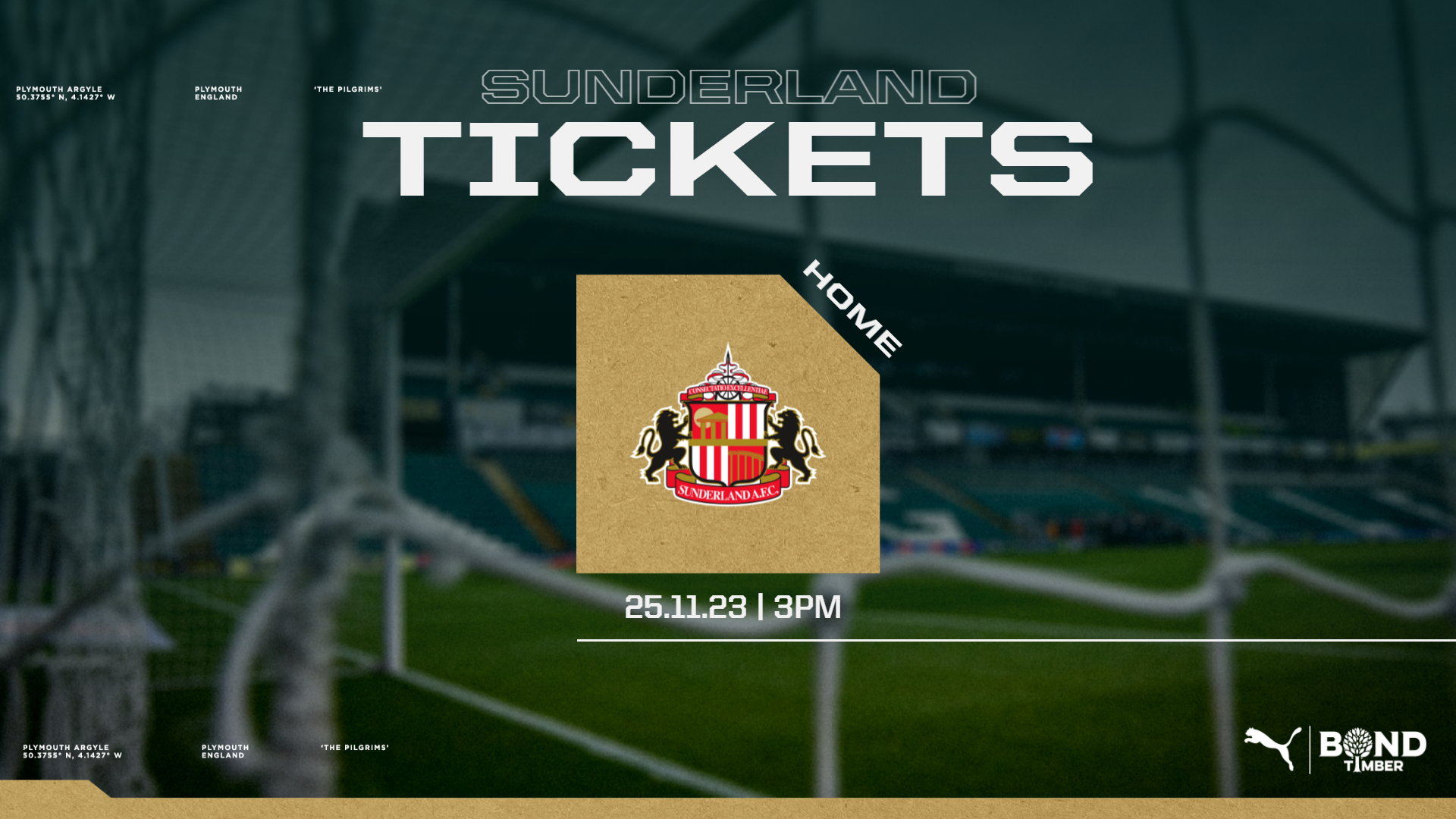 Sunderland tickets