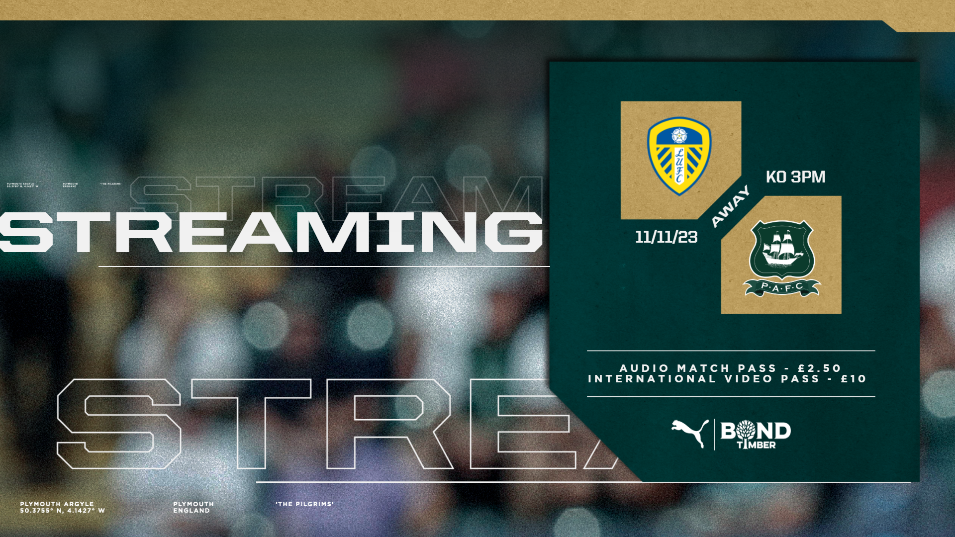 Argyle TV | Leeds United (A)