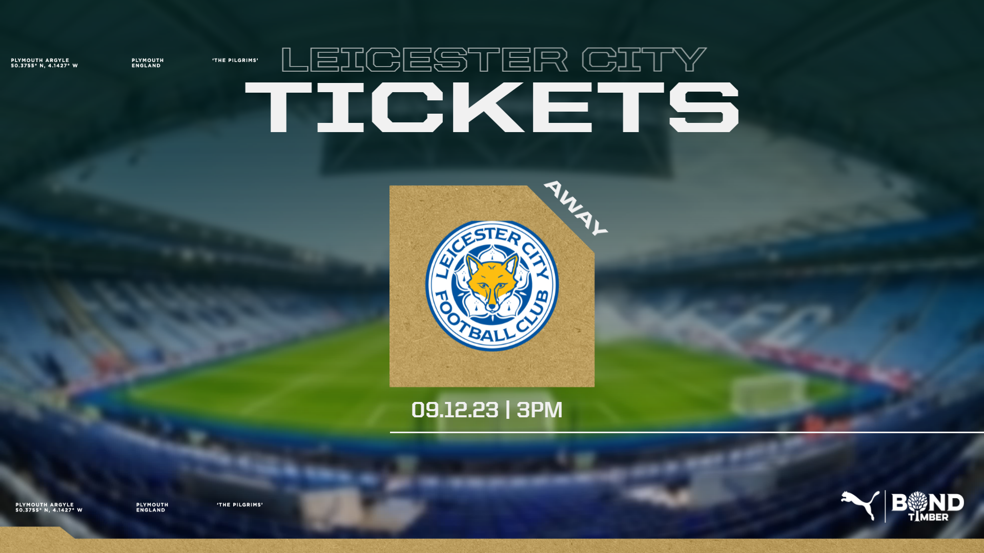 Leicester Tickets