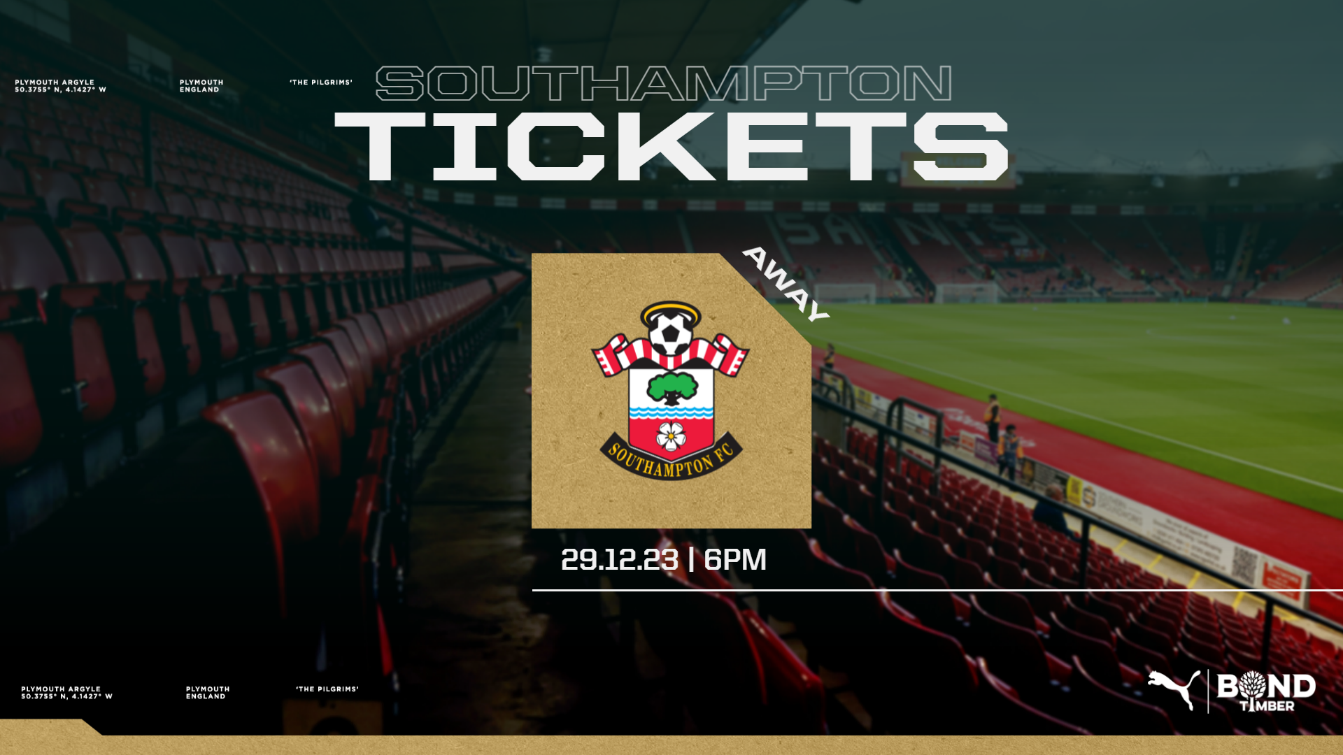 Southampton tickets