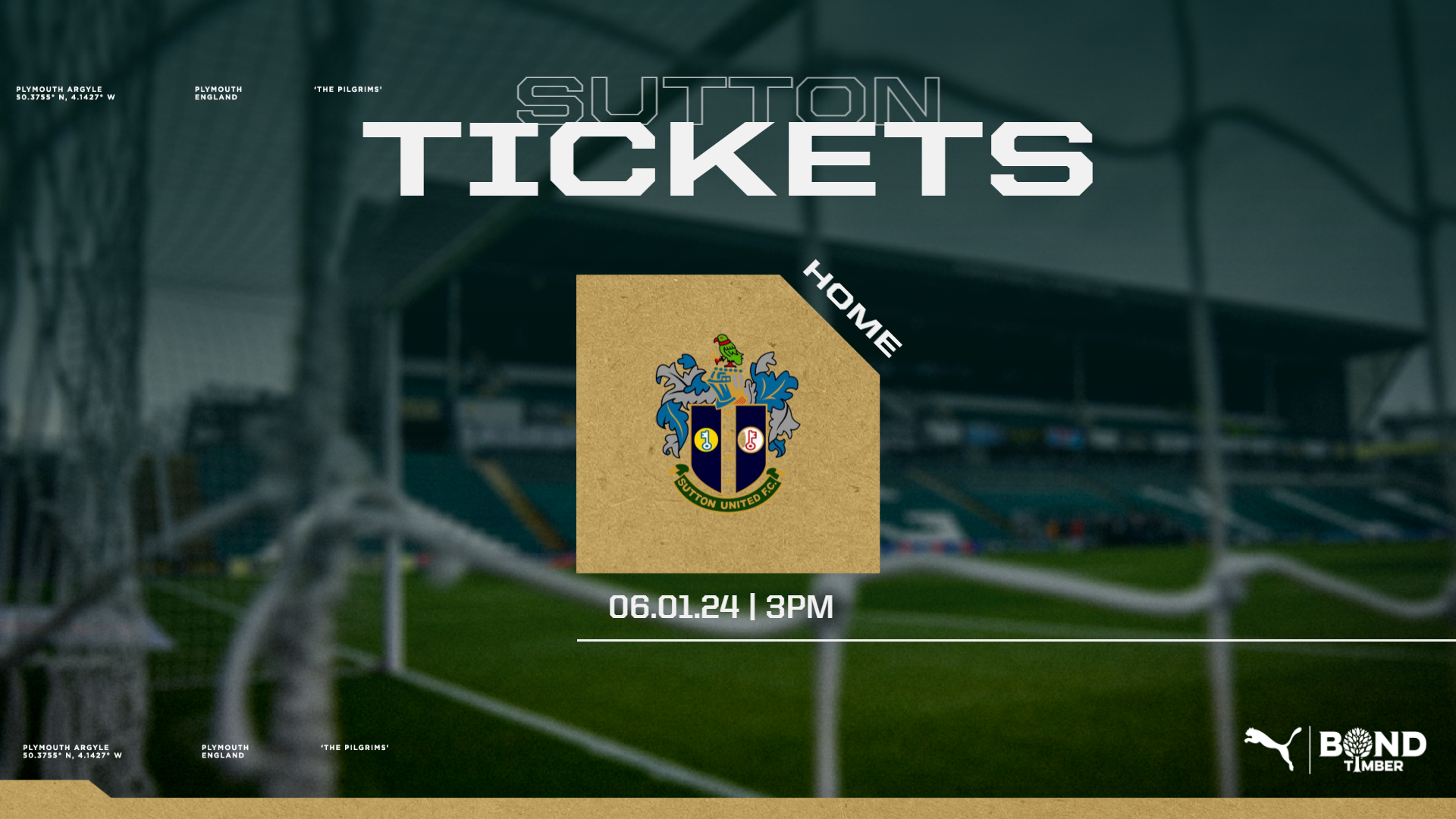Sutton tickets