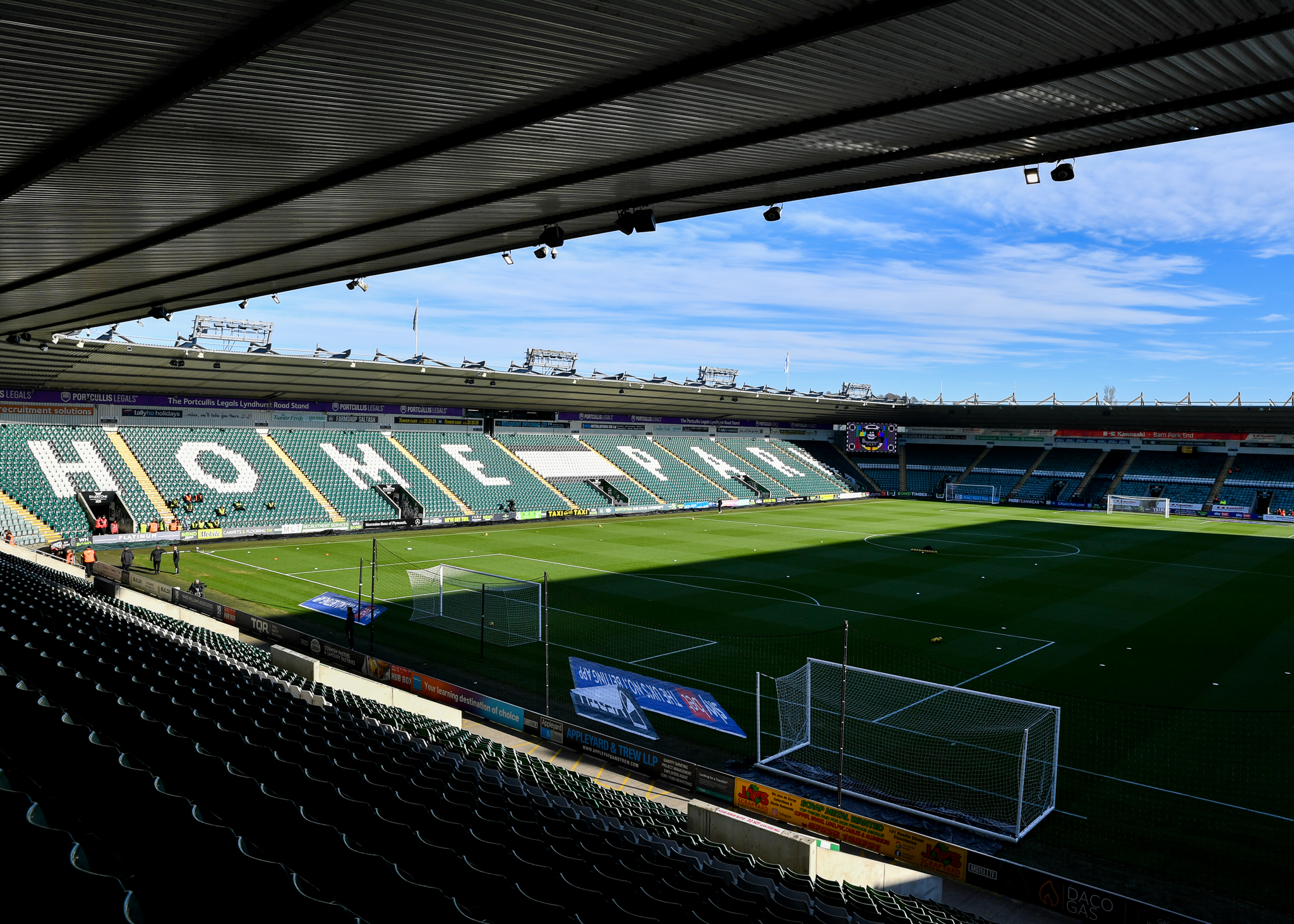 Home Park v Stoke City