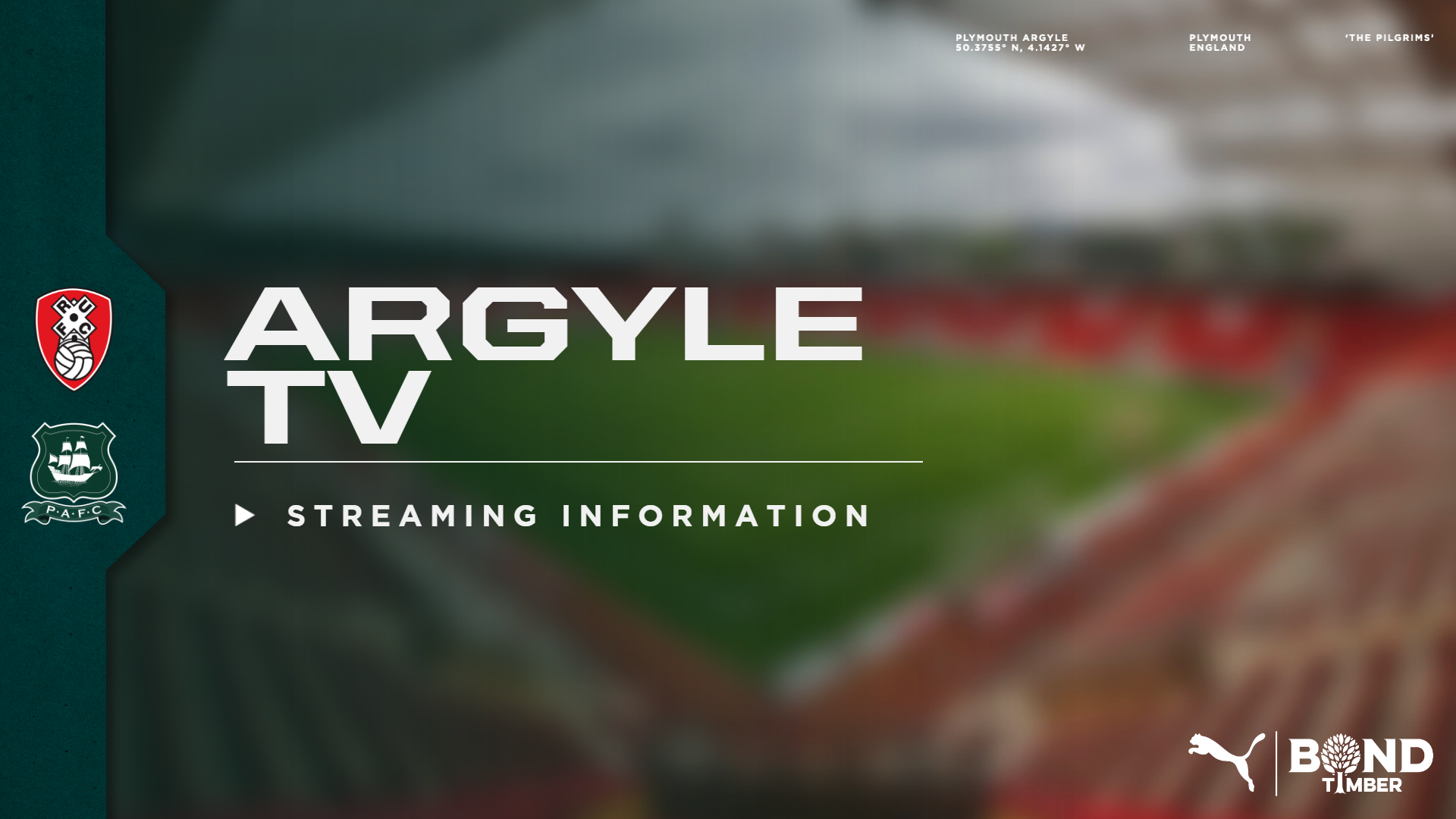 Argyle TV | Rotherham v Argyle