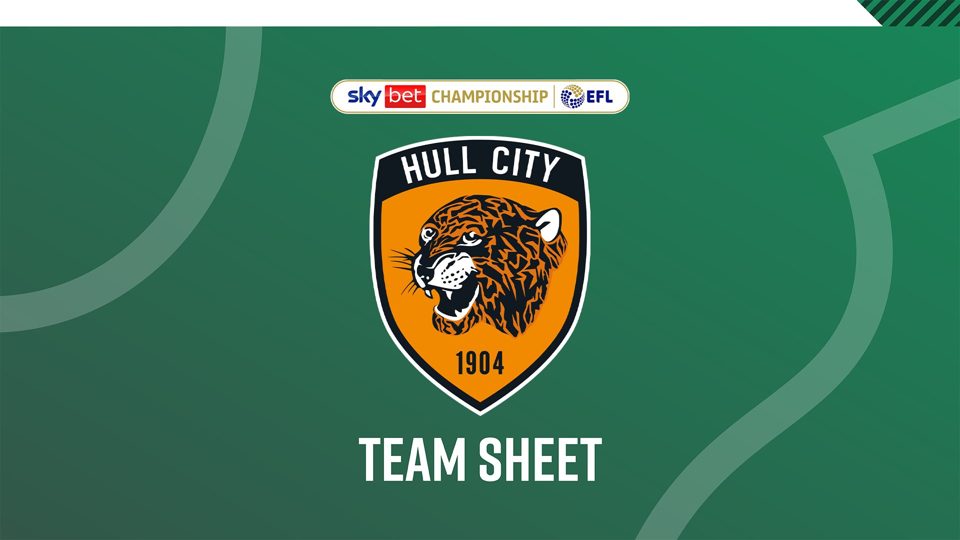 Hull Team Sheet