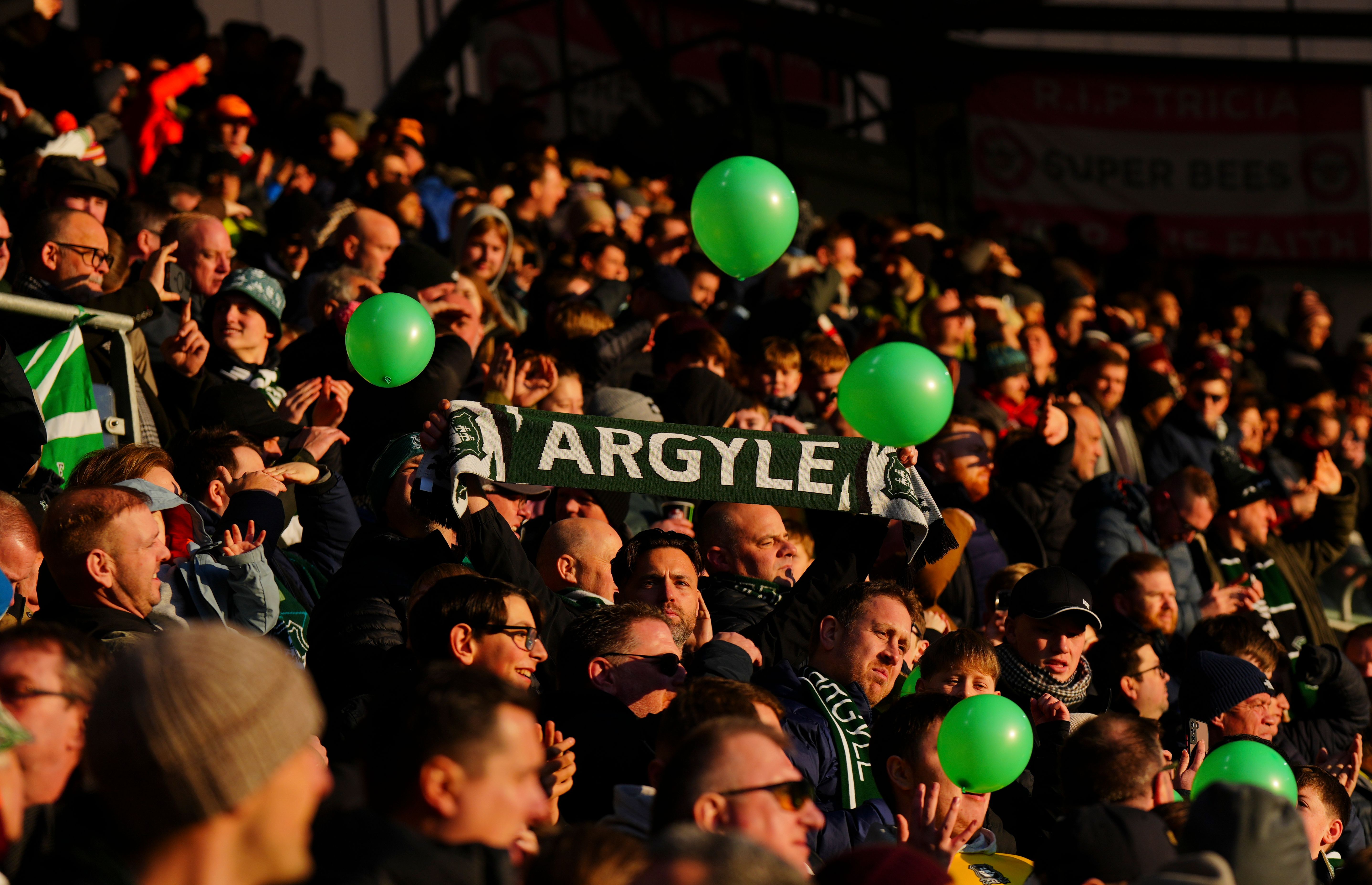 Argyle fans