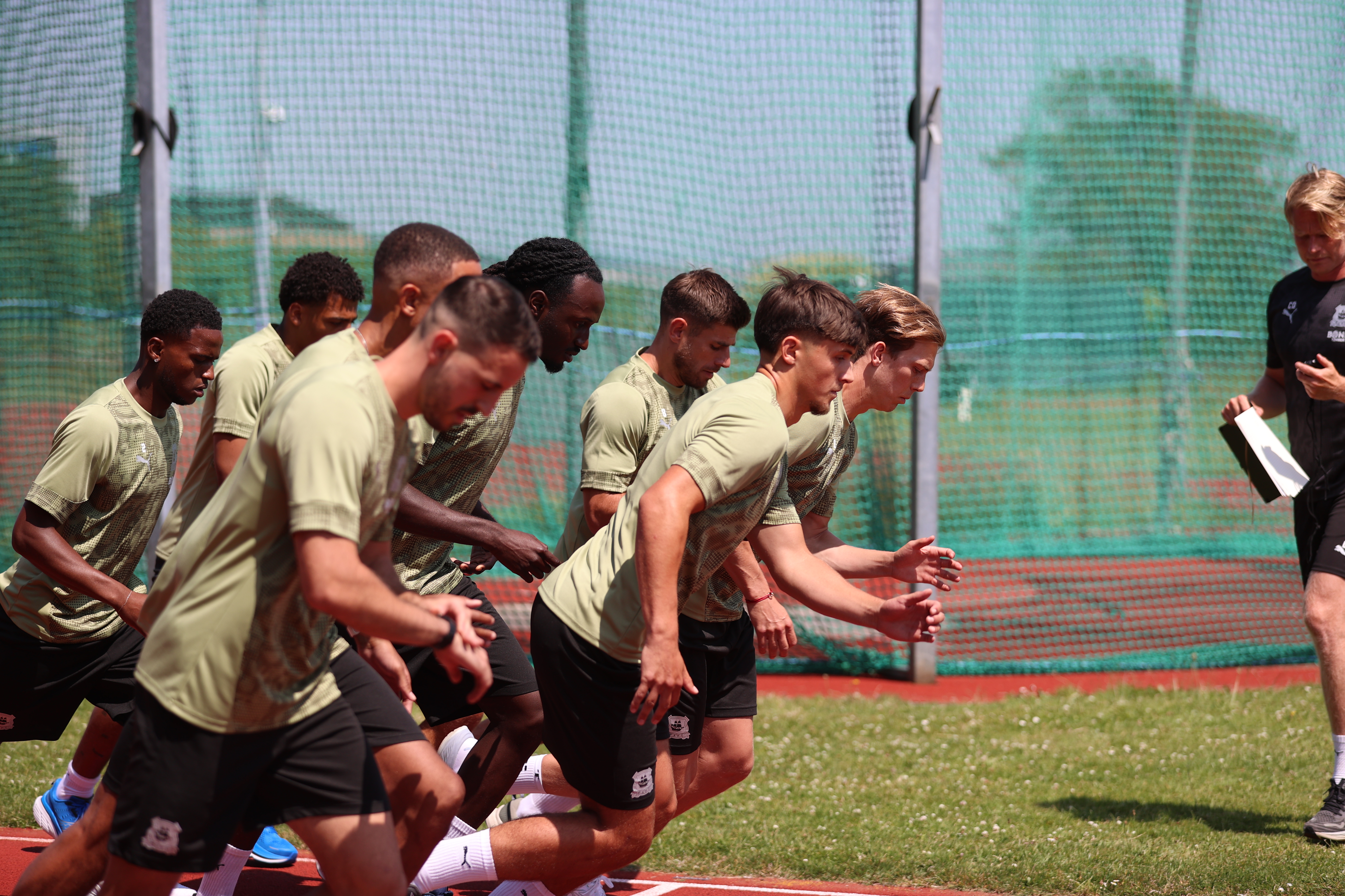 pre-season running