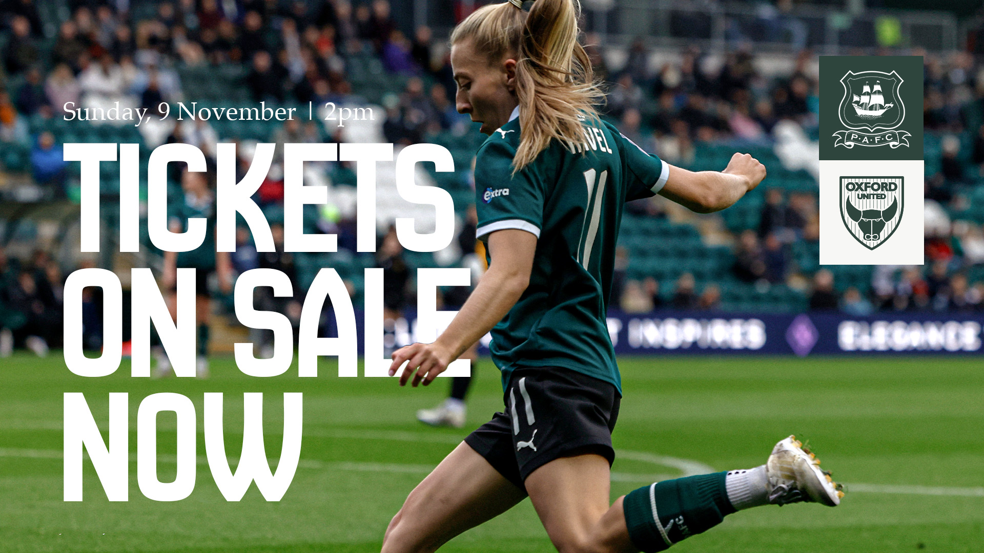 Oxford United (H) ticket graphic.