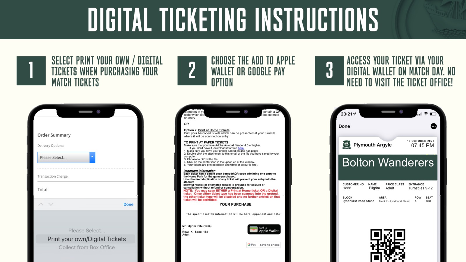 How to - Bolton Digital Tickets