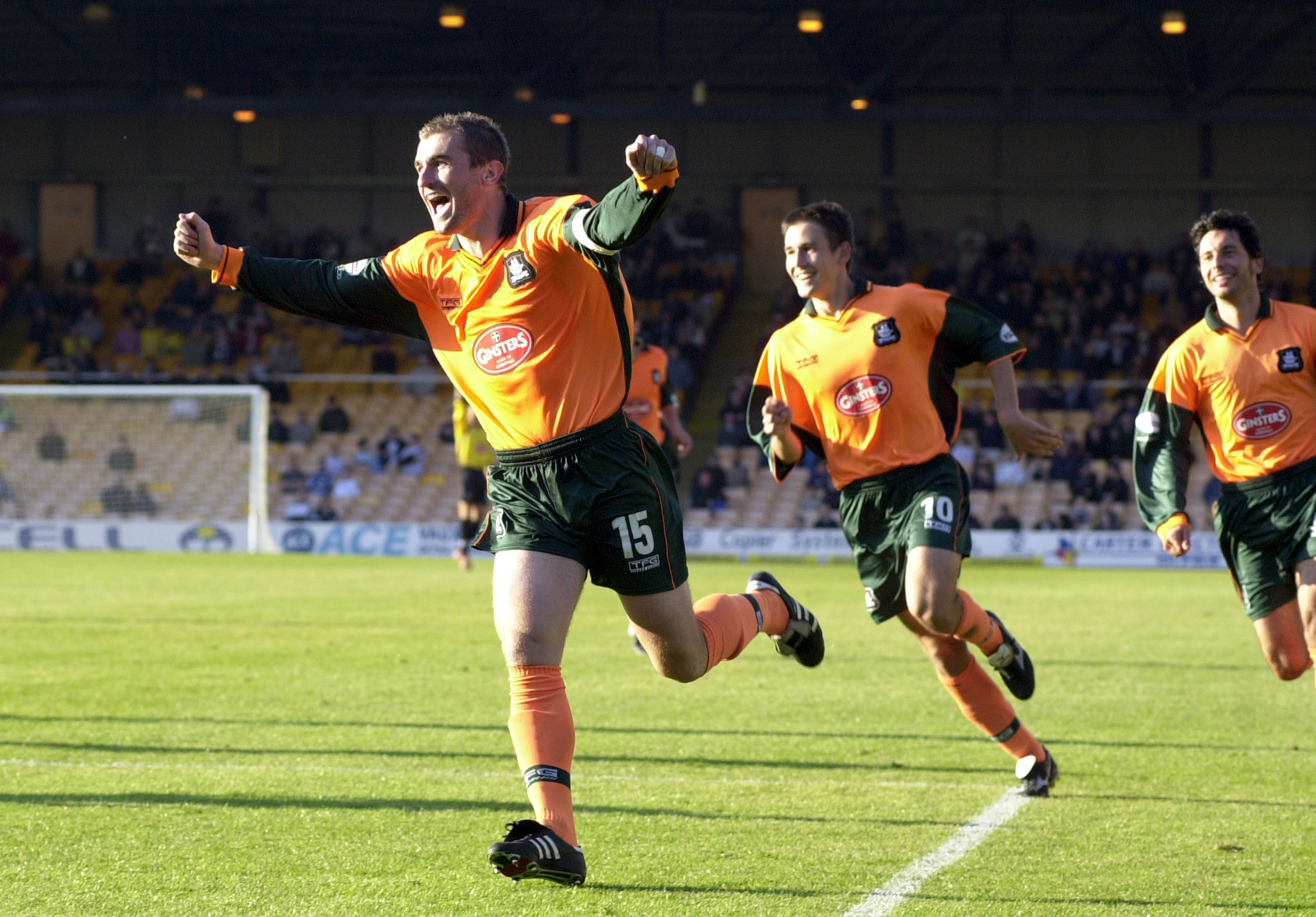 Paul wotton celebrates