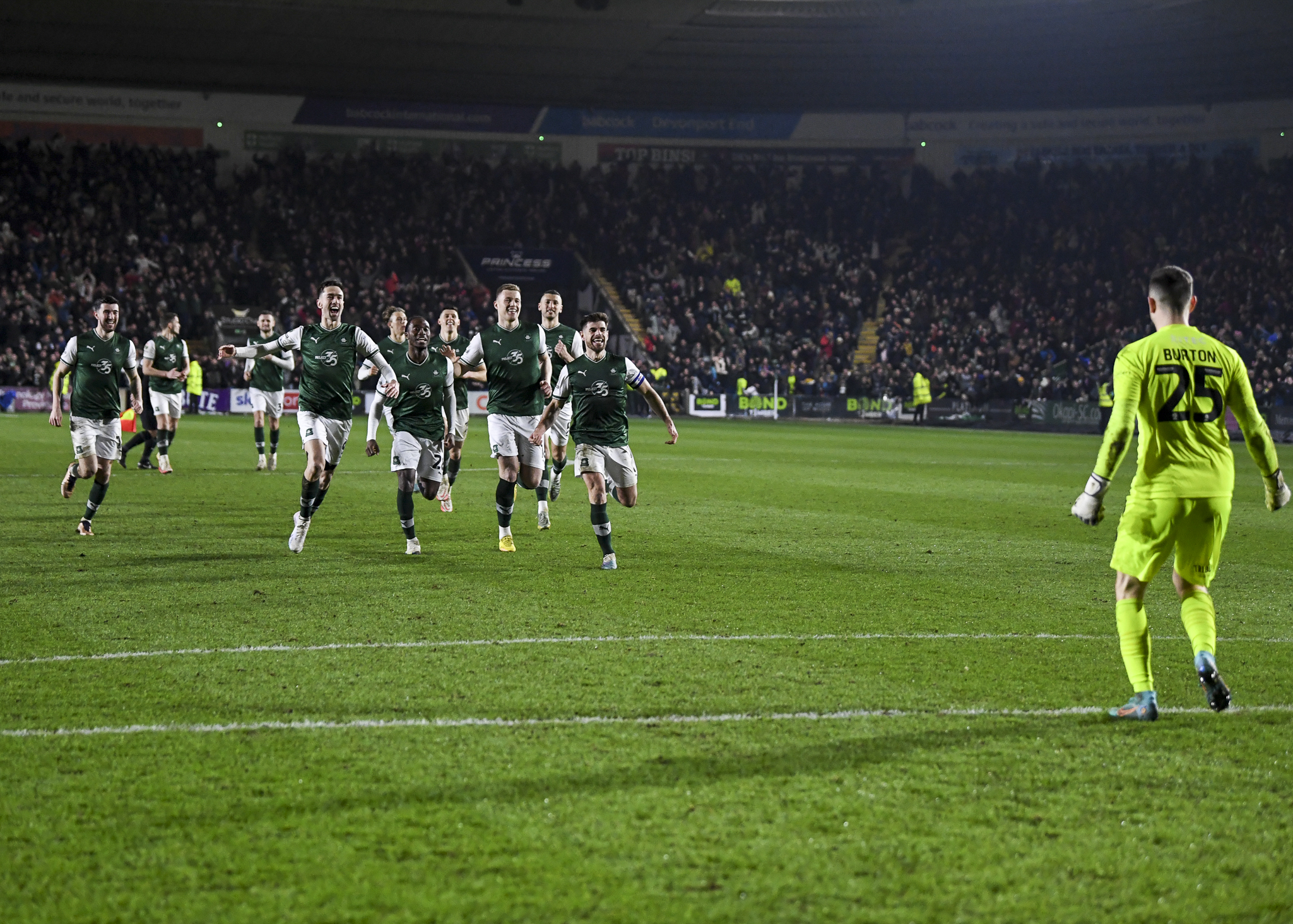 Argyle celebrate