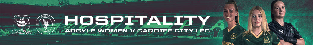 Argyle Women vs Cardiff City Ladies banner
