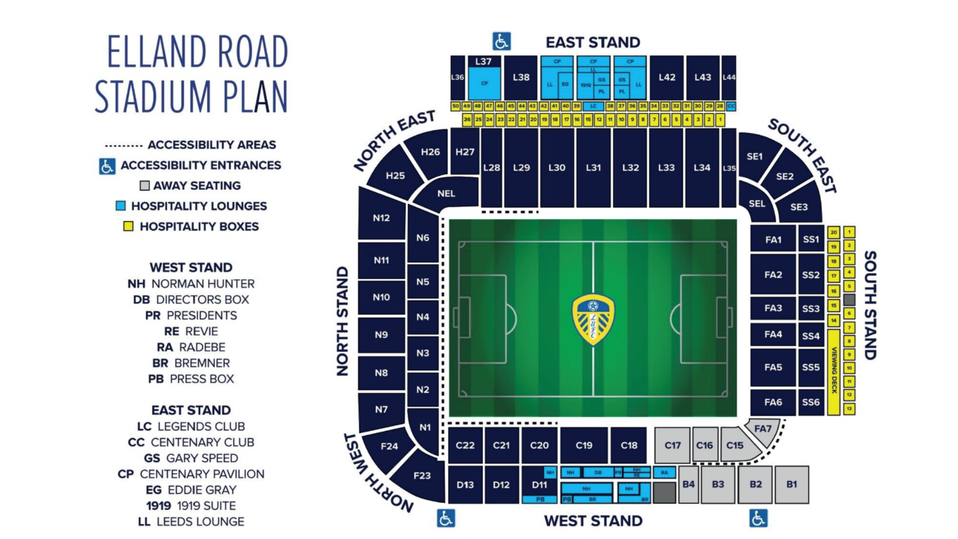 Elland Road Stadium Plan