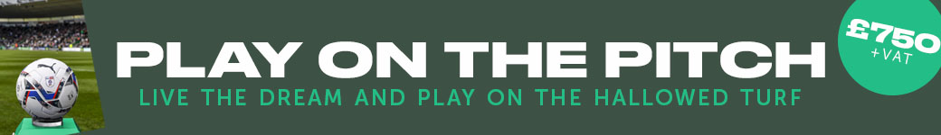 play on the pitch banner