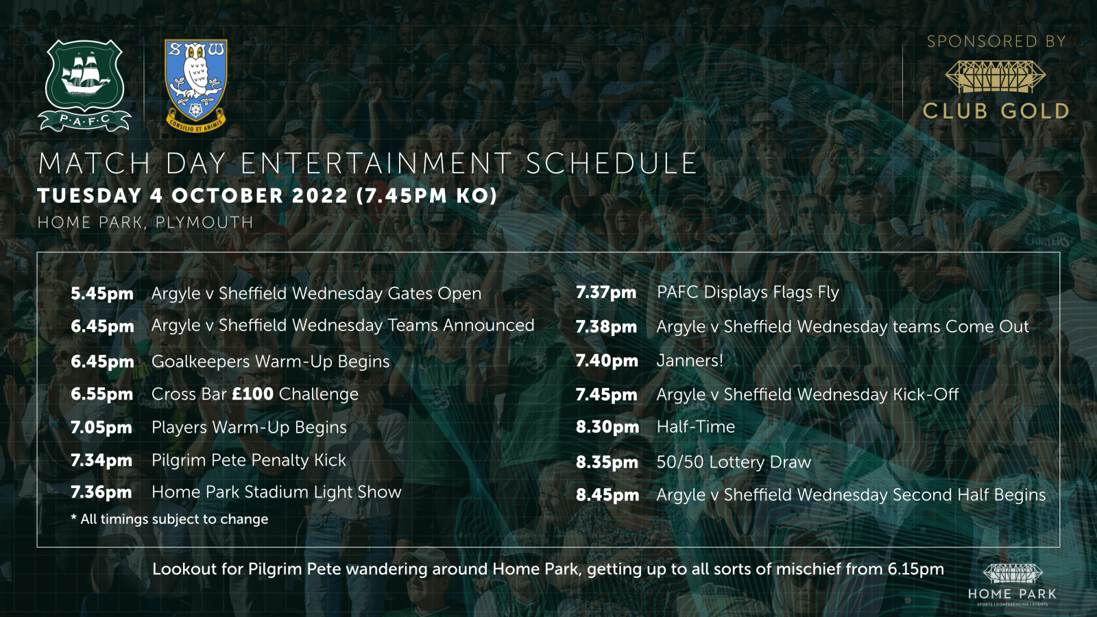 Fans' Guide Sheffield Wednesday (H) Plymouth Argyle PAFC