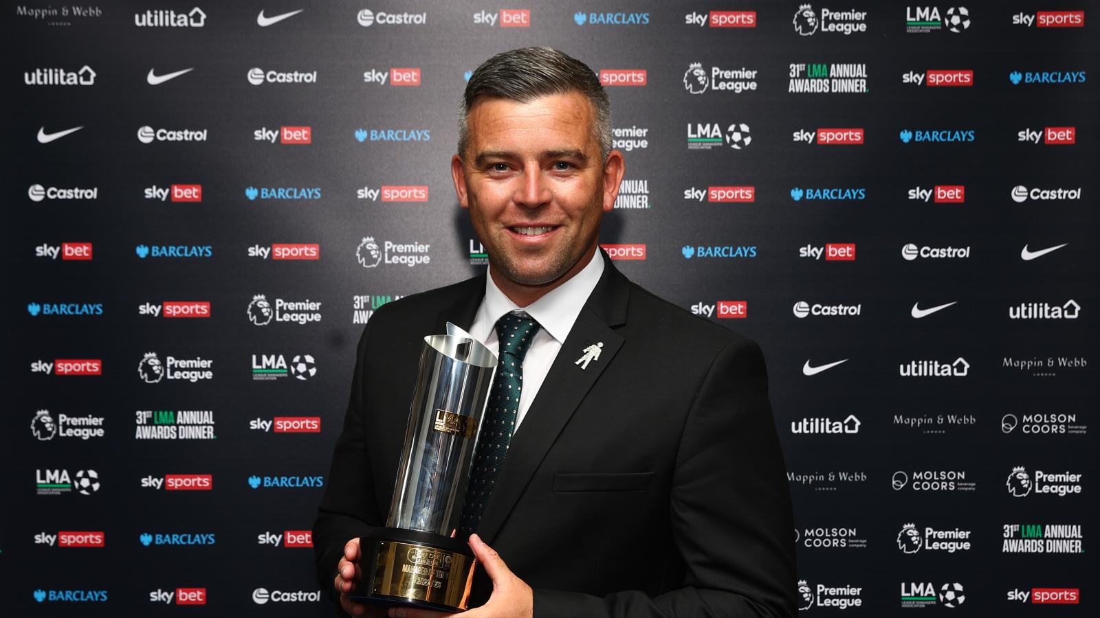 Steven Schumacher Wins LMA Award | Plymouth Argyle - PAFC