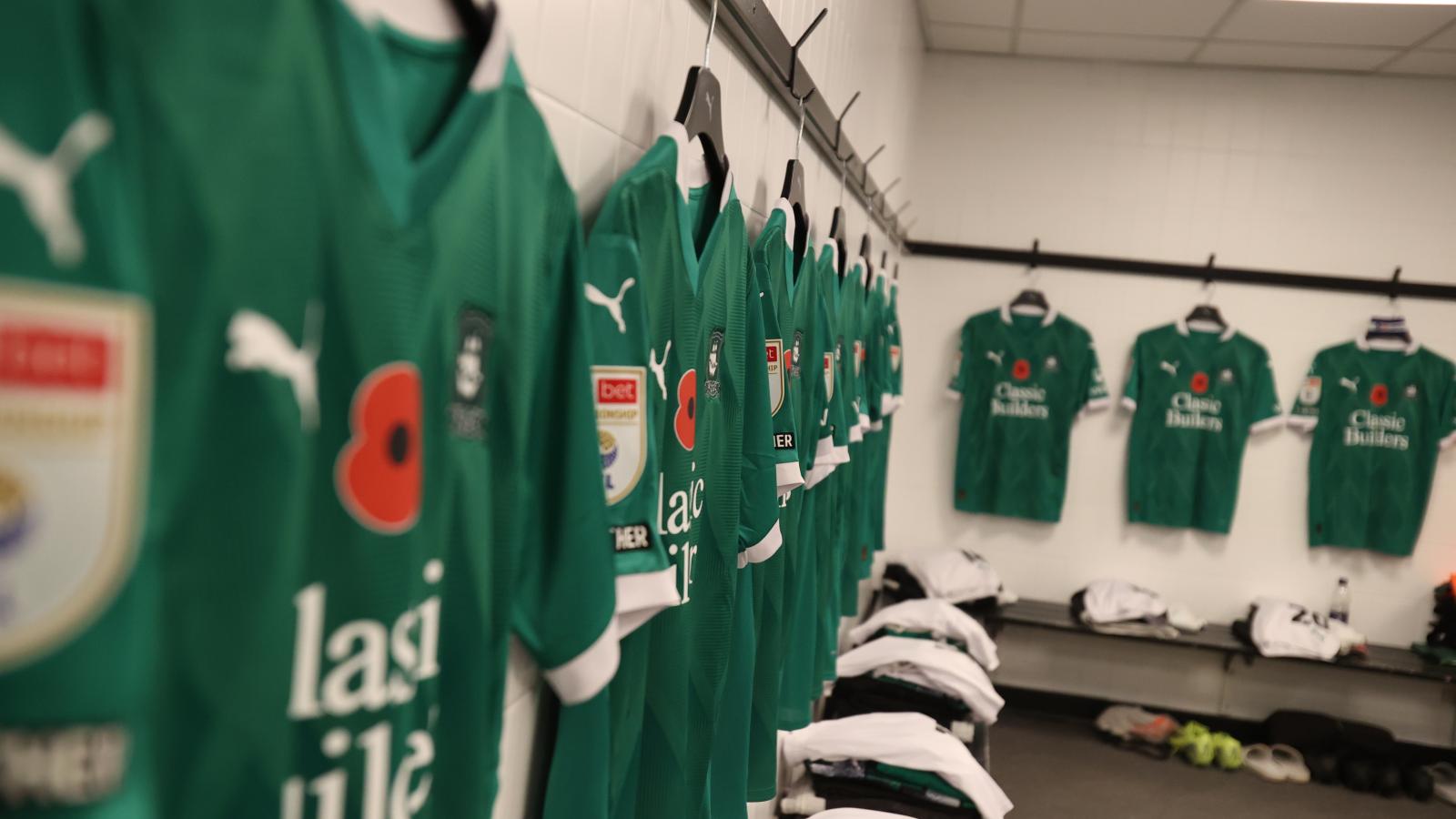 Team News Derby County (A) Plymouth Argyle PAFC