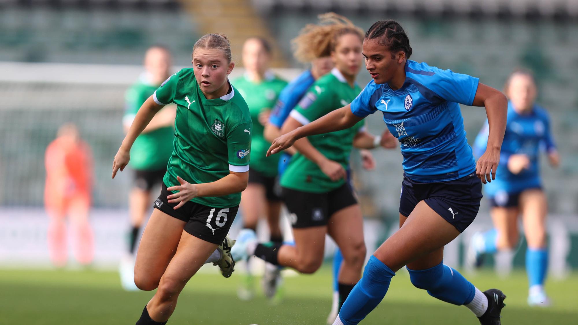 Argyle Drawn at Home to Watford in FAWNL Cup QuarterFinal Plymouth