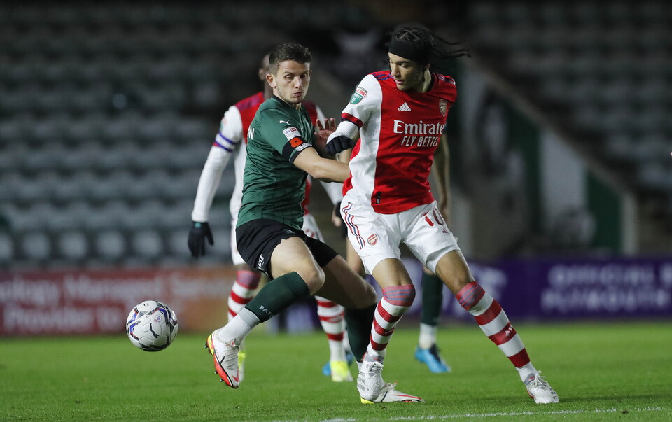 Argyle v Arsenal Under 21s (H) - Match Gallery