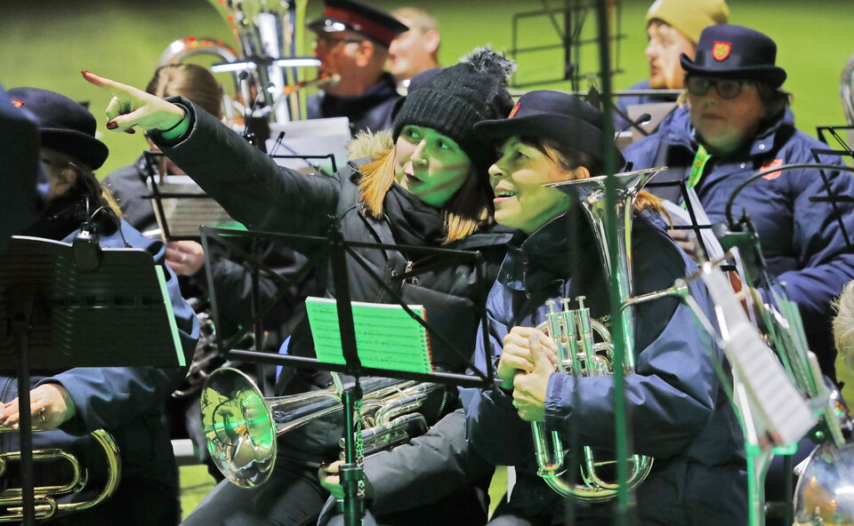 Carol service at Home Park