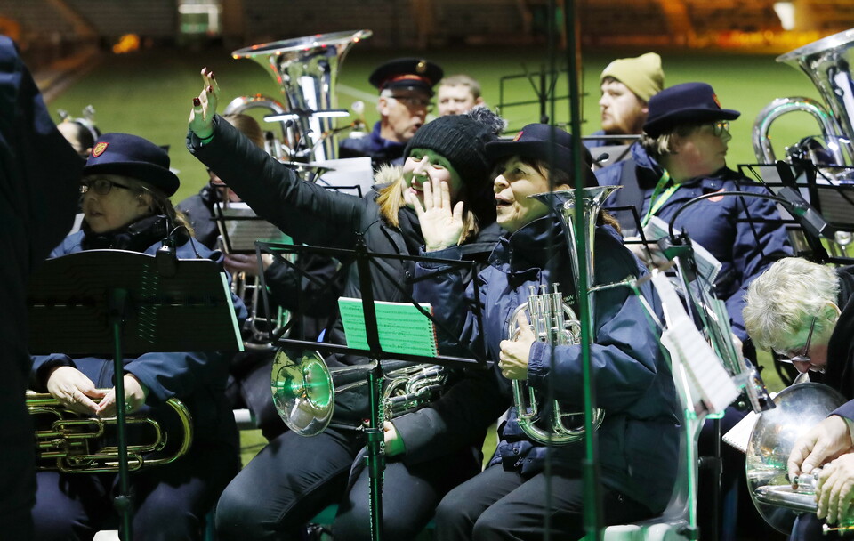 Carol service at Home Park
