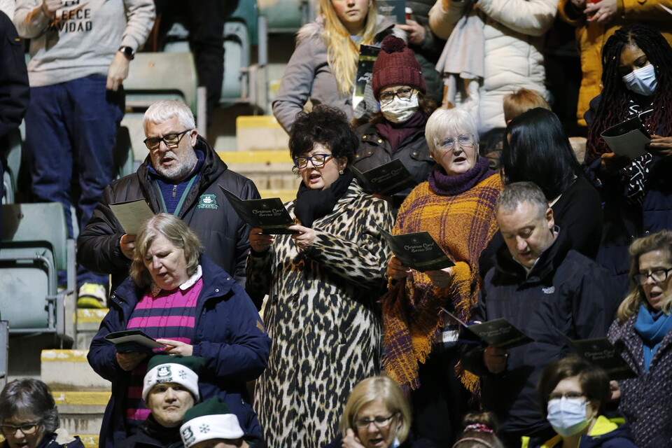 Carol service at Home Park