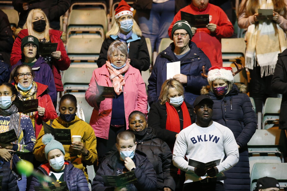 Carol service at Home Park