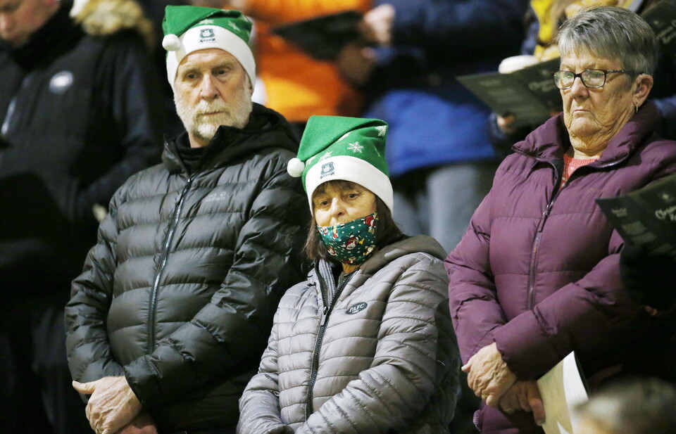 Carol service at Home Park