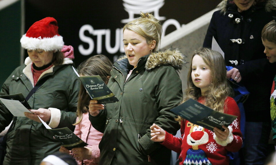 Carol service at Home Park